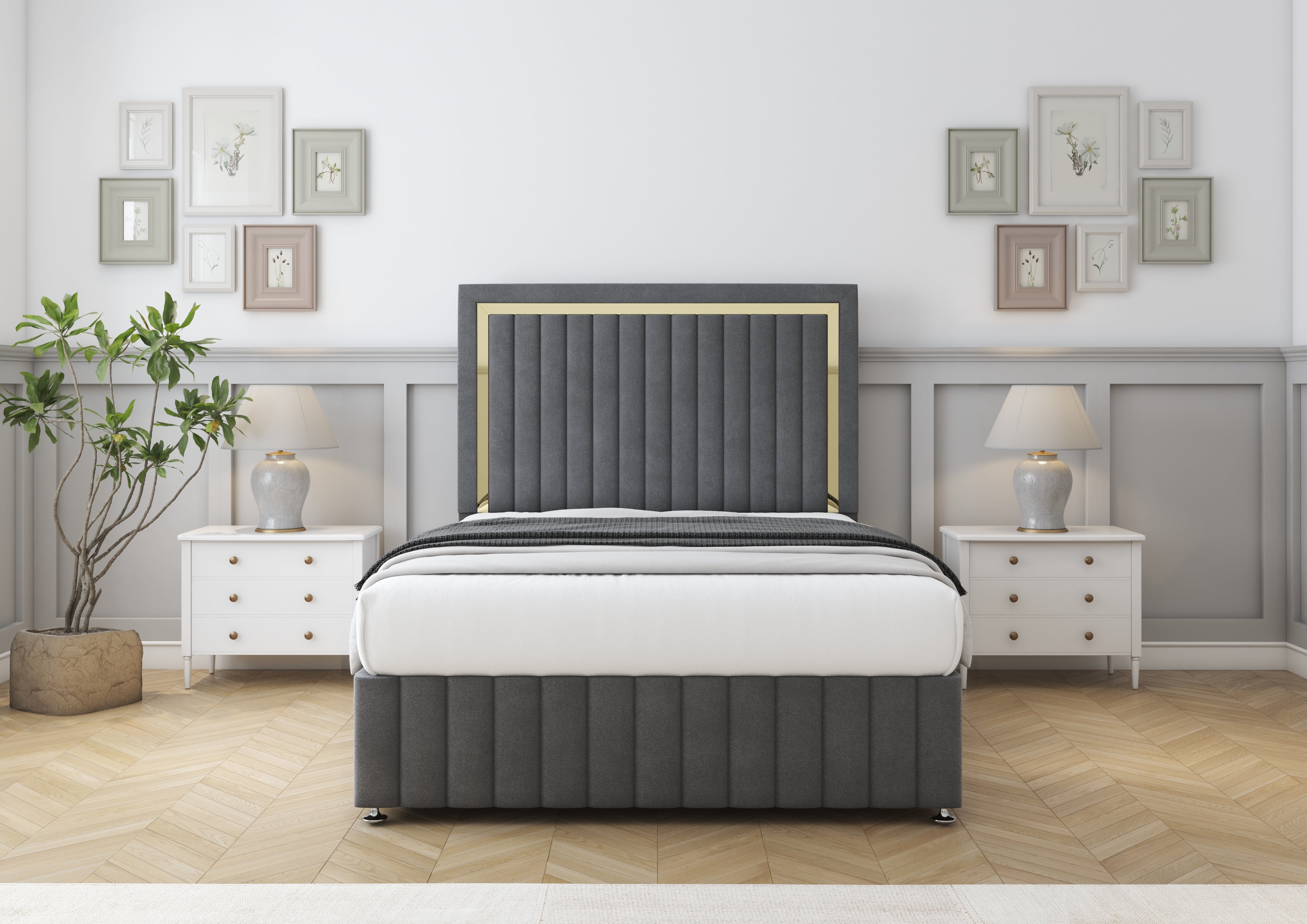 Boston Gold Divan Bed