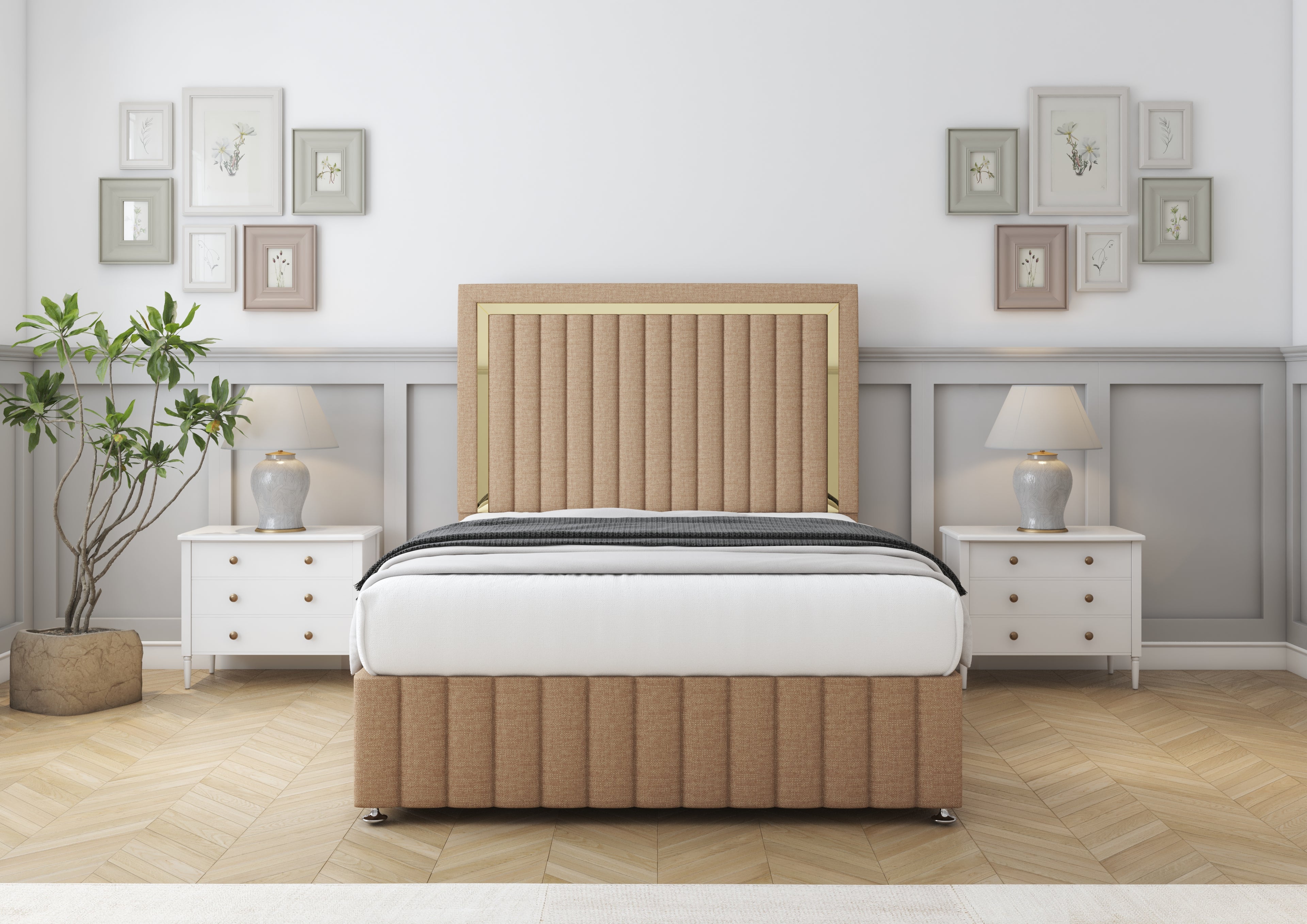 Boston Gold Divan Bed