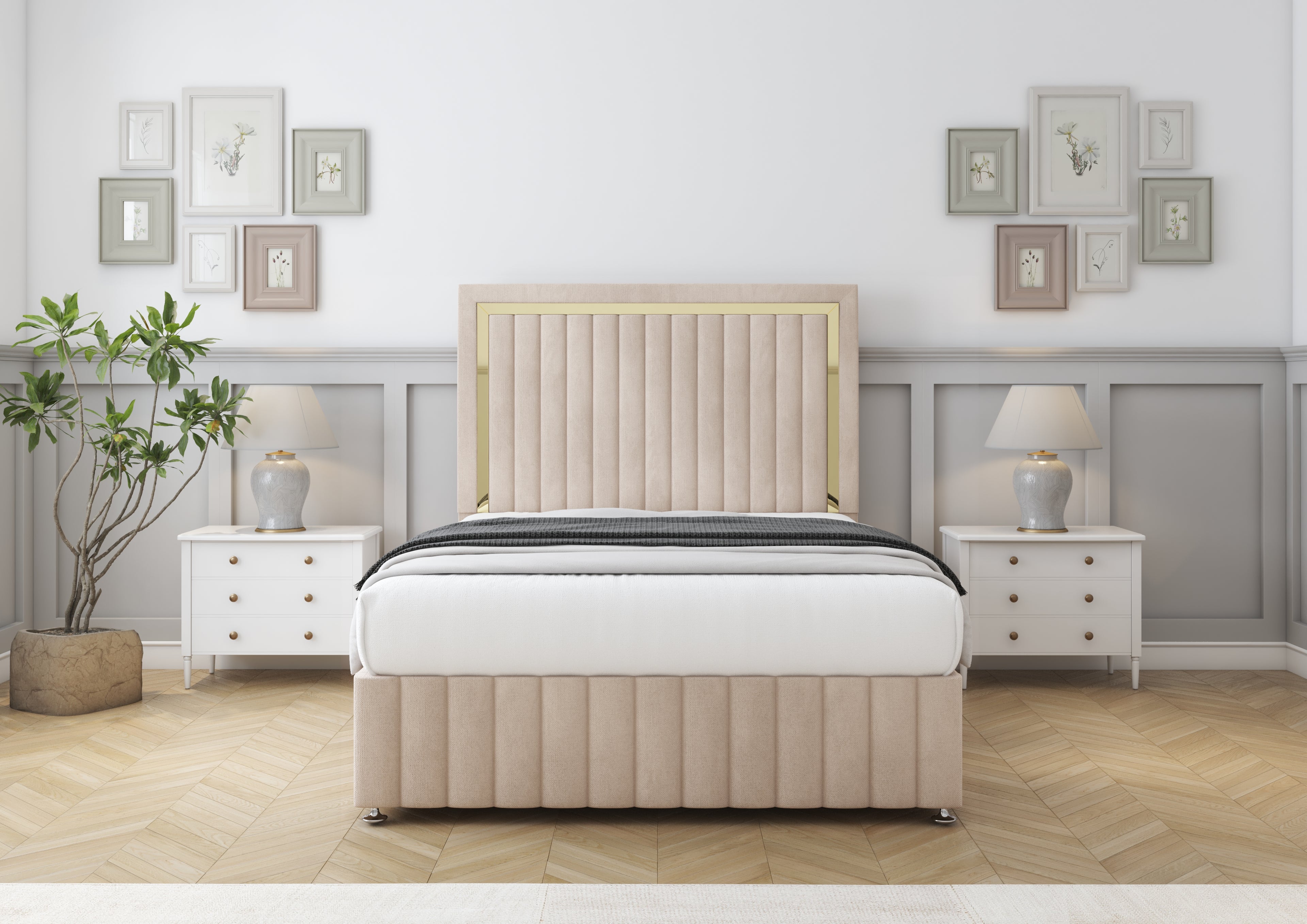 Boston Gold Divan Bed