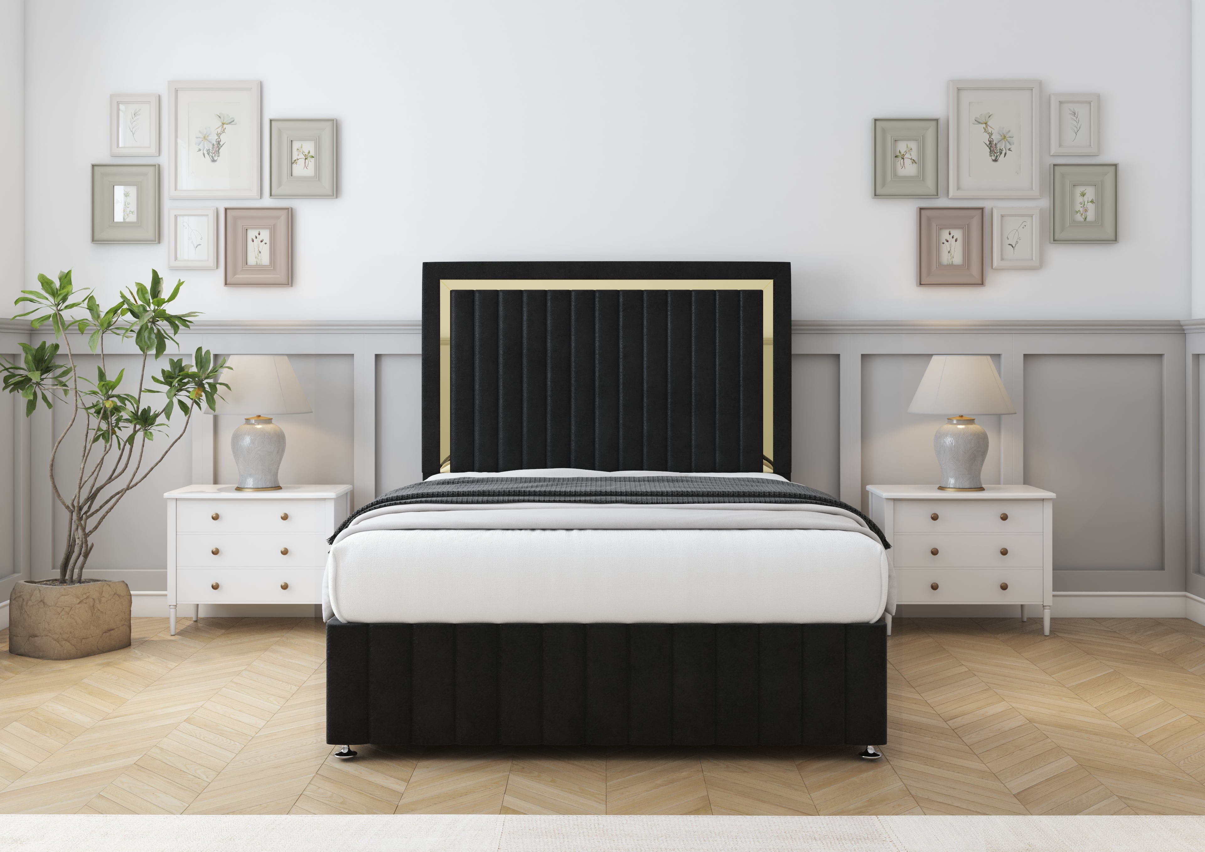 Boston Gold Divan Bed