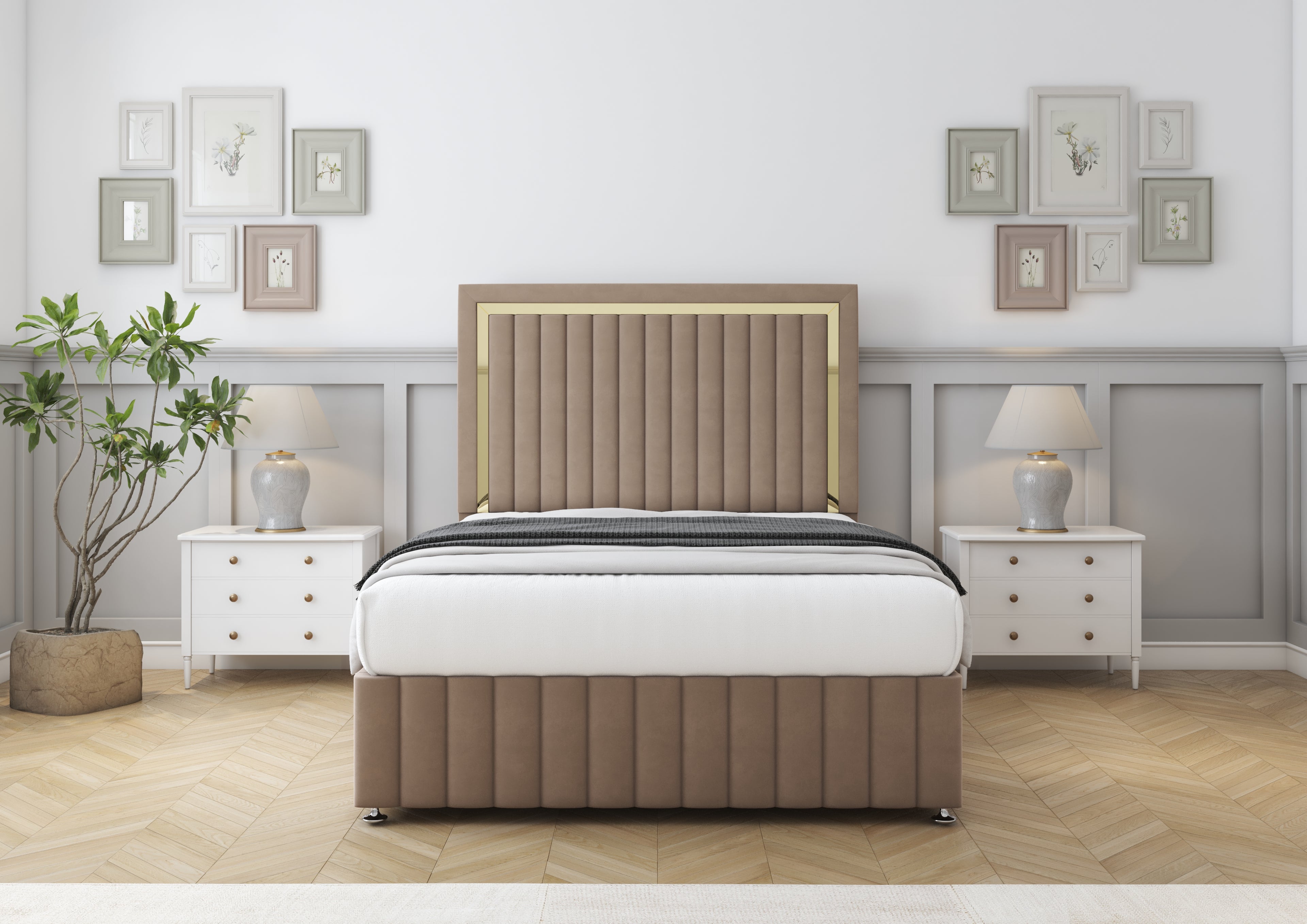 Boston Gold Divan Bed