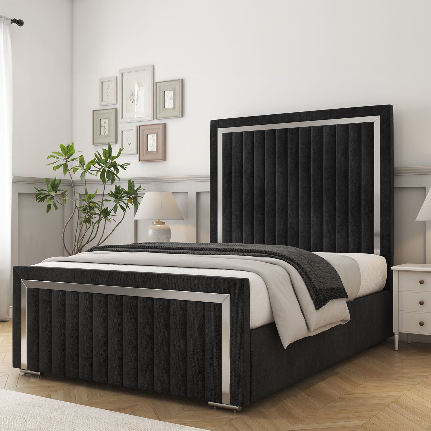 Boston Chrome Bed Frame