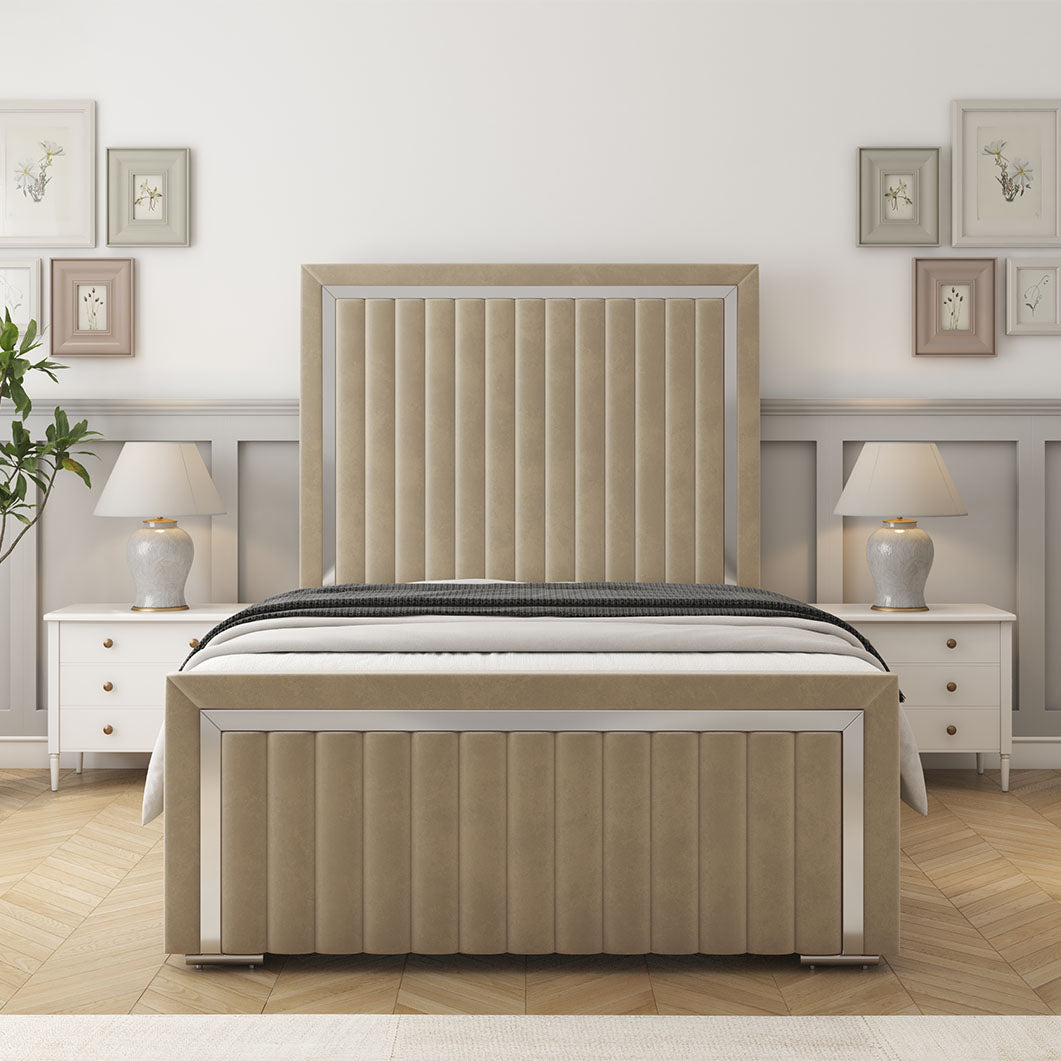 Boston Chrome Bed Frame
