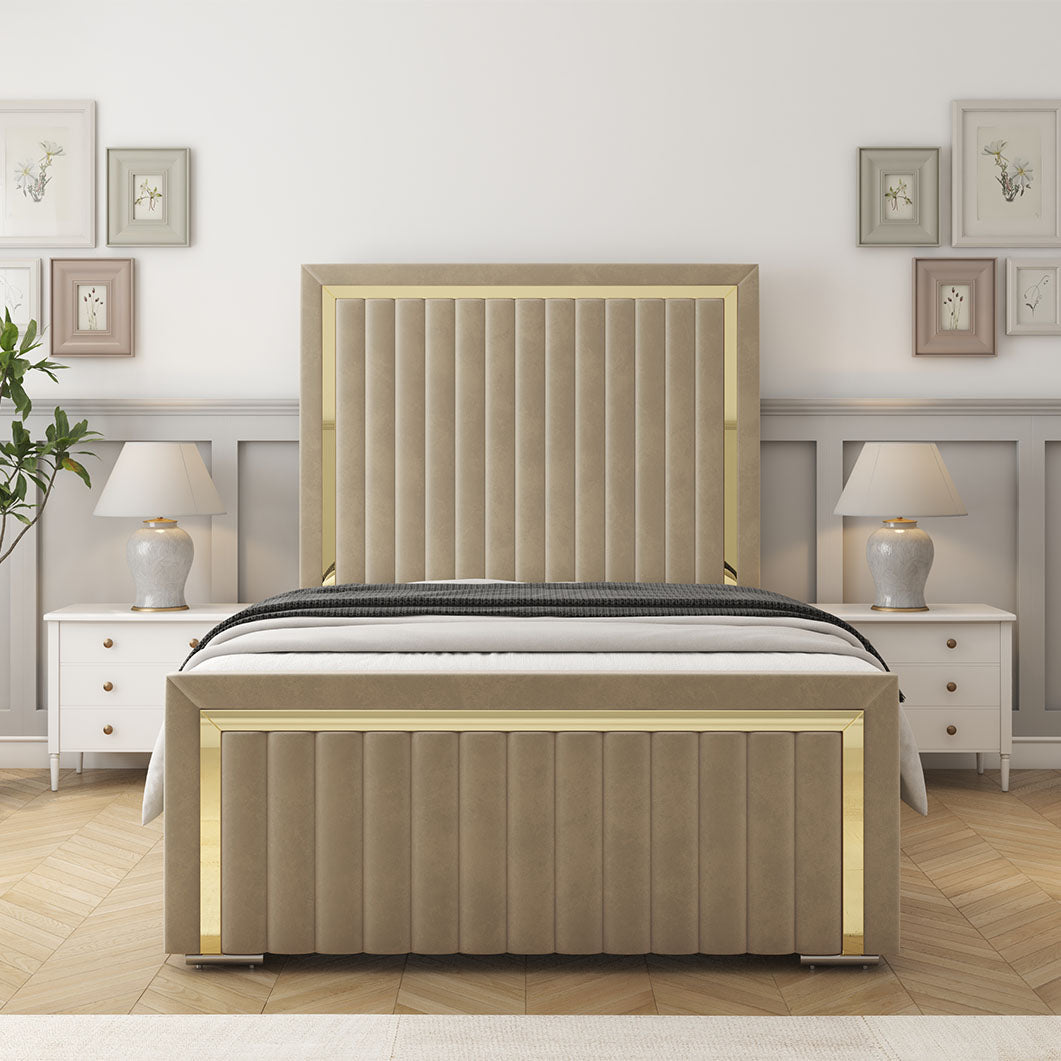 Boston Gold Bed Frame