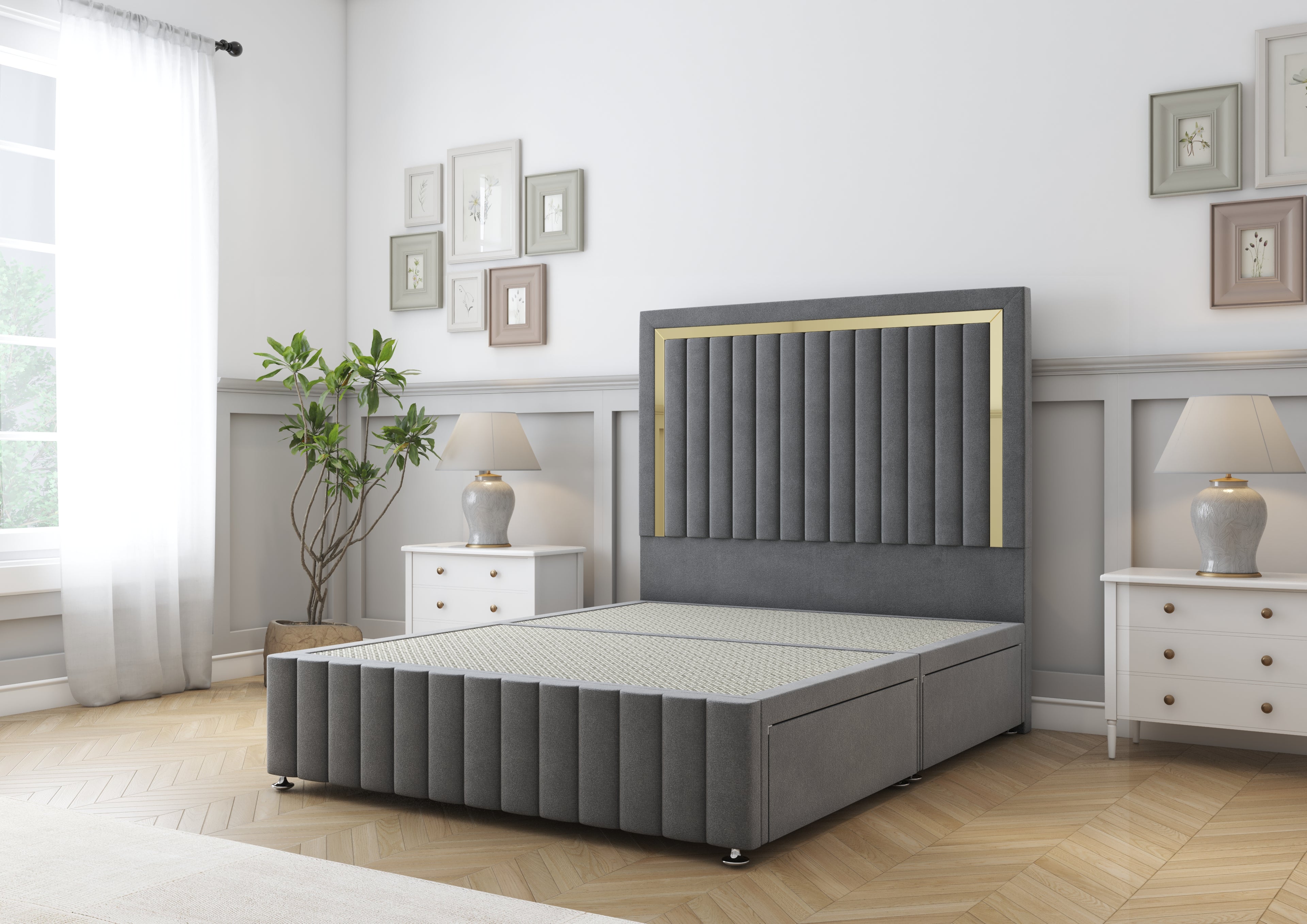 Boston Gold Divan Bed