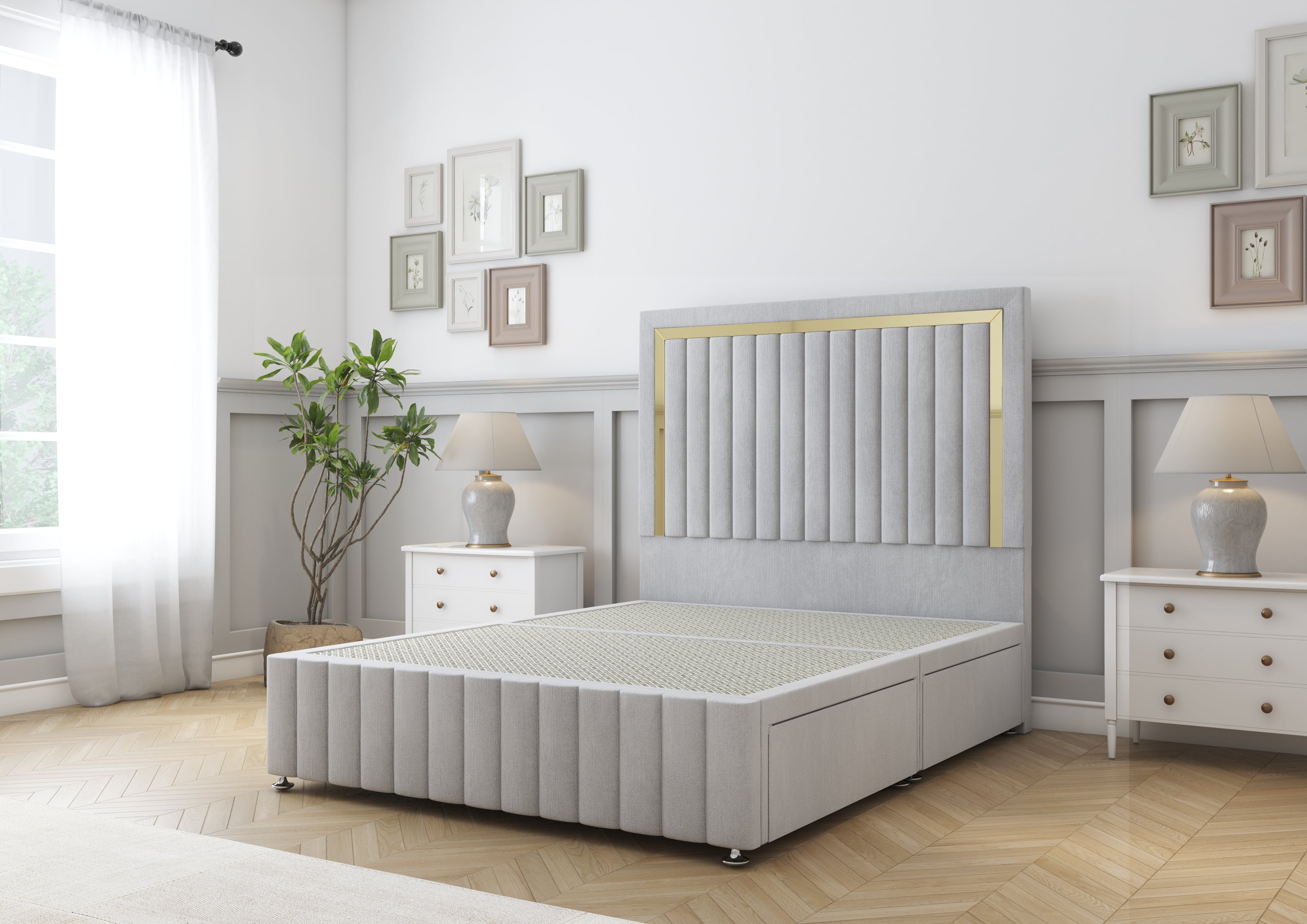 Boston Gold Divan Bed