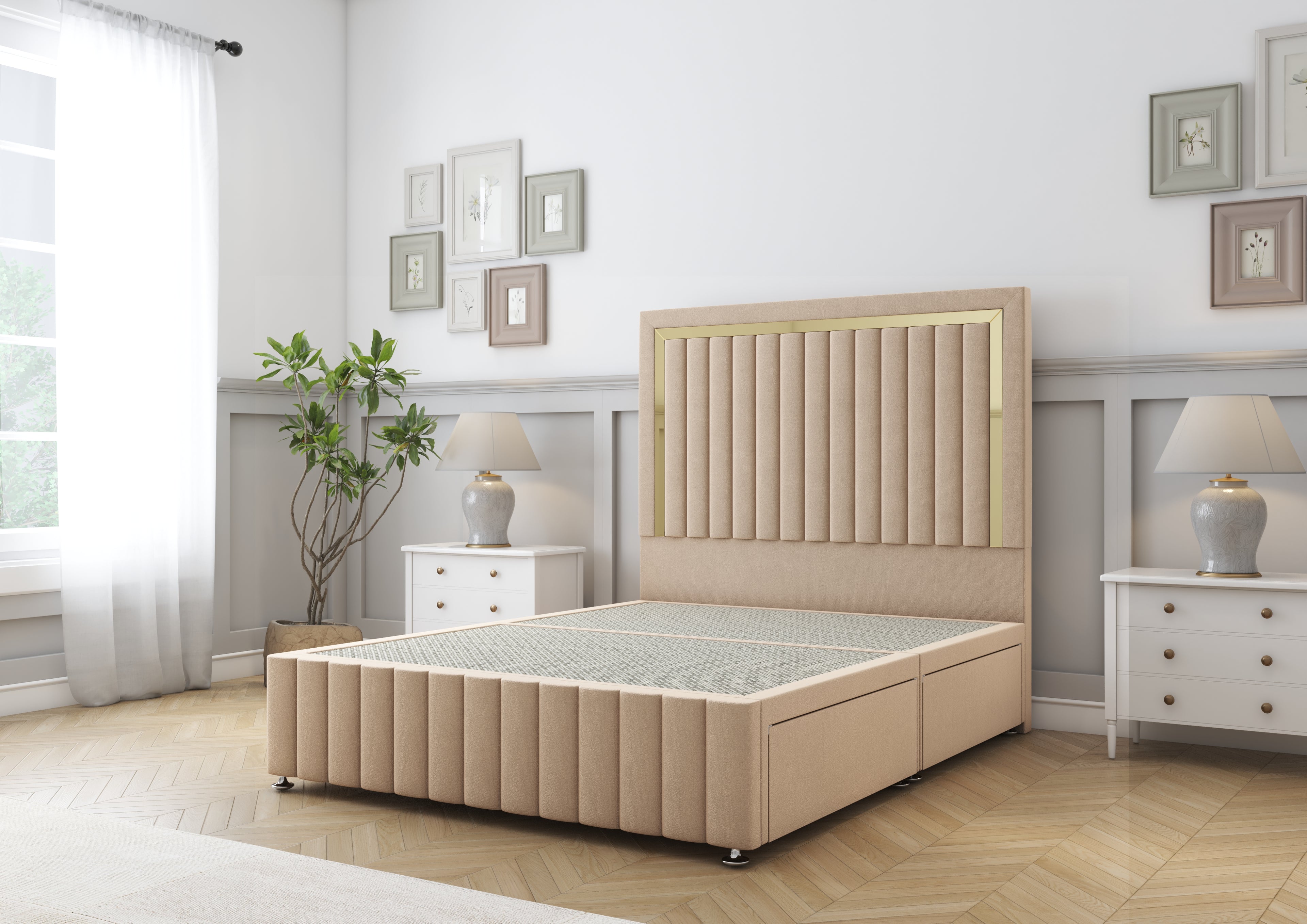 Boston Gold Divan Bed