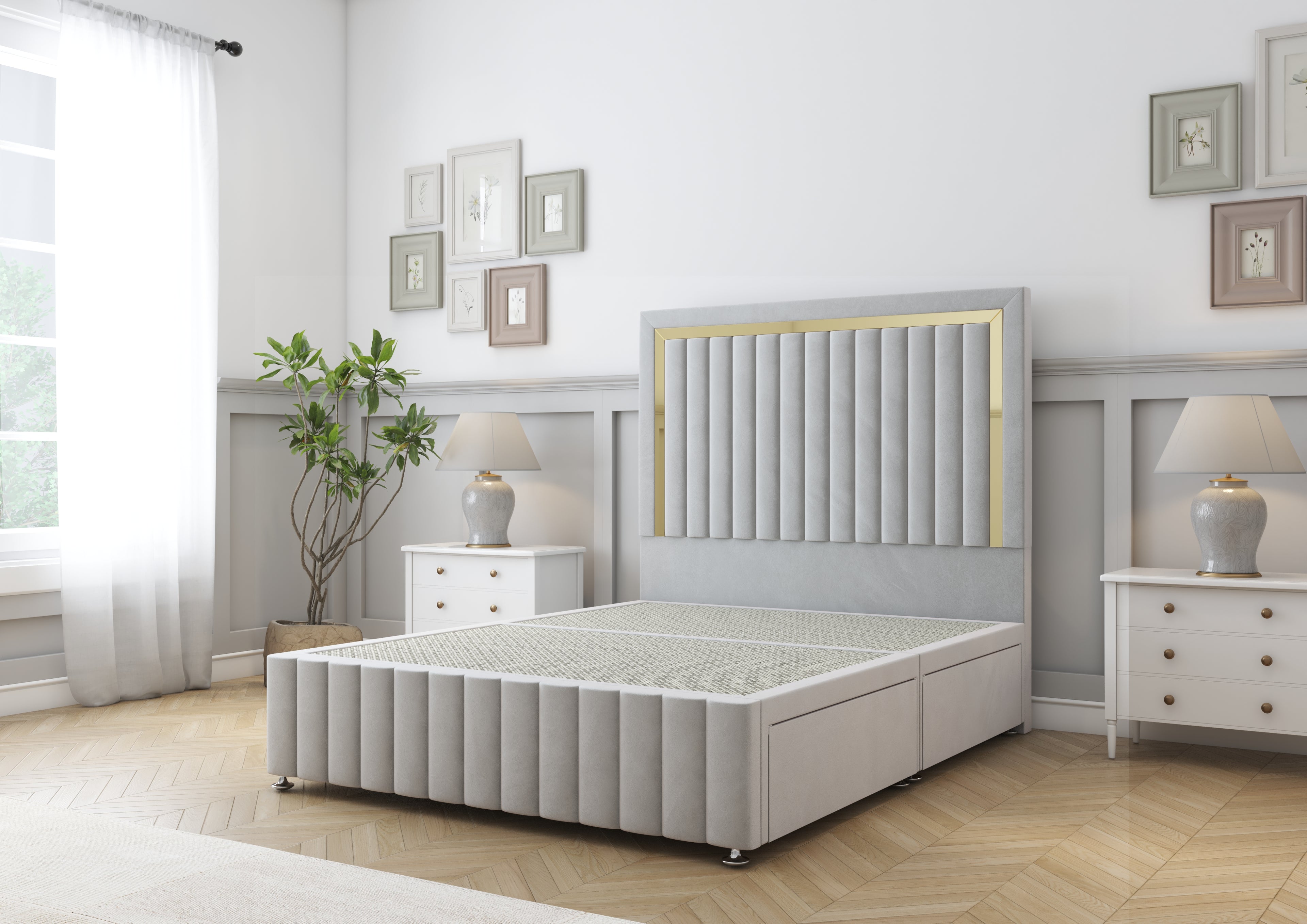 Boston Gold Divan Bed
