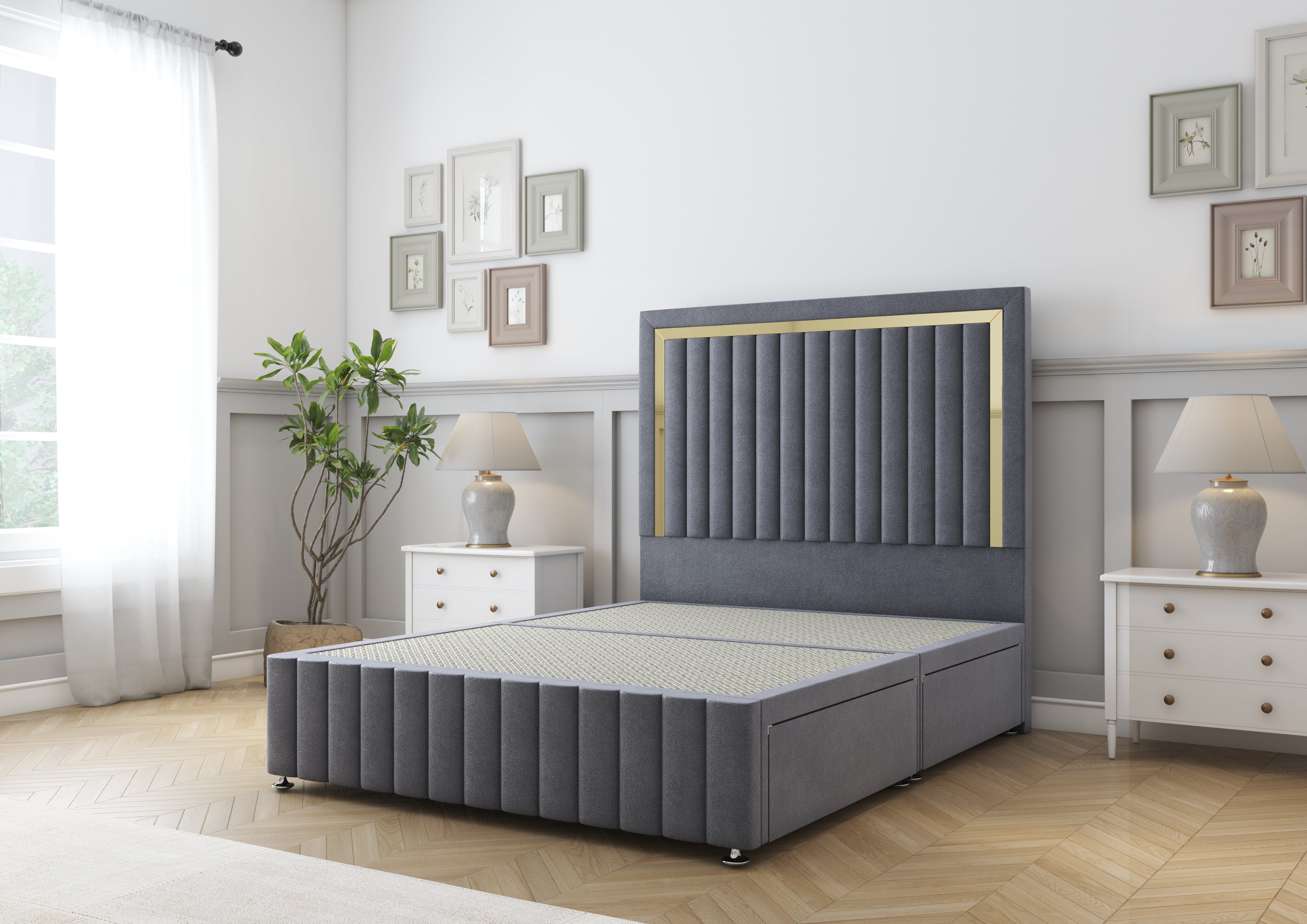 Boston Gold Divan Bed