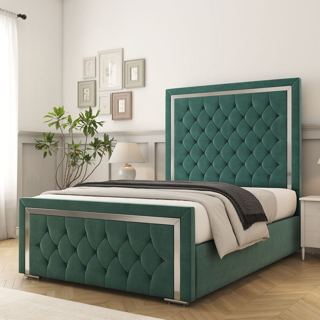 Sofia Chrome Bed Frame