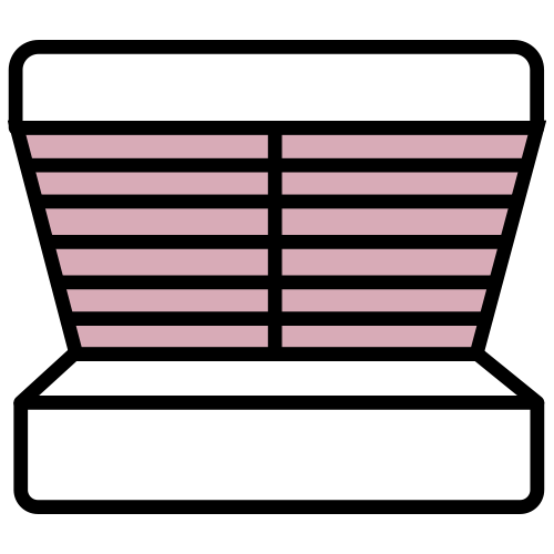 Ottoman Metal Gas Lift