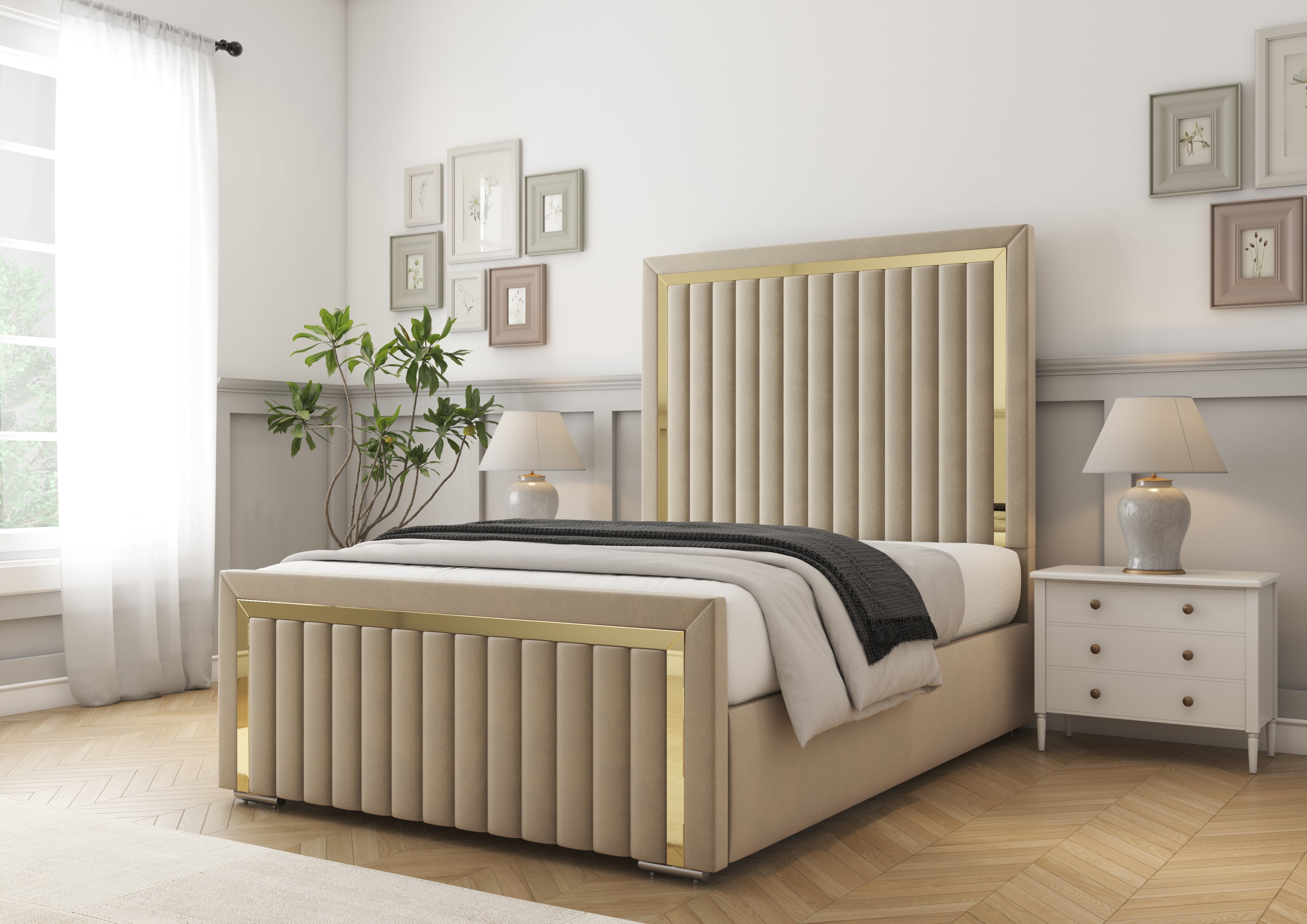 Boston Gold bed frame