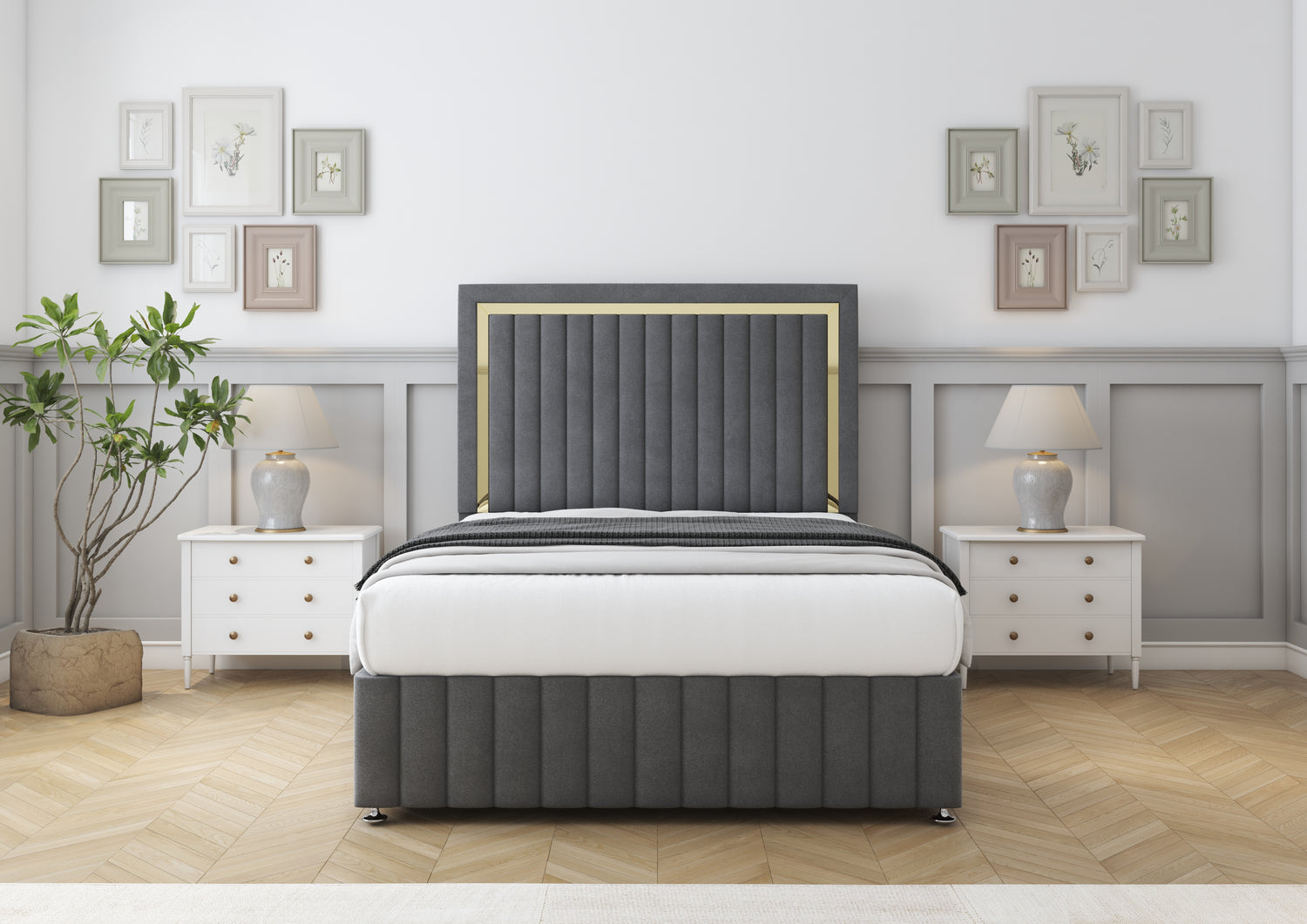 Boston Gold Divan Bed