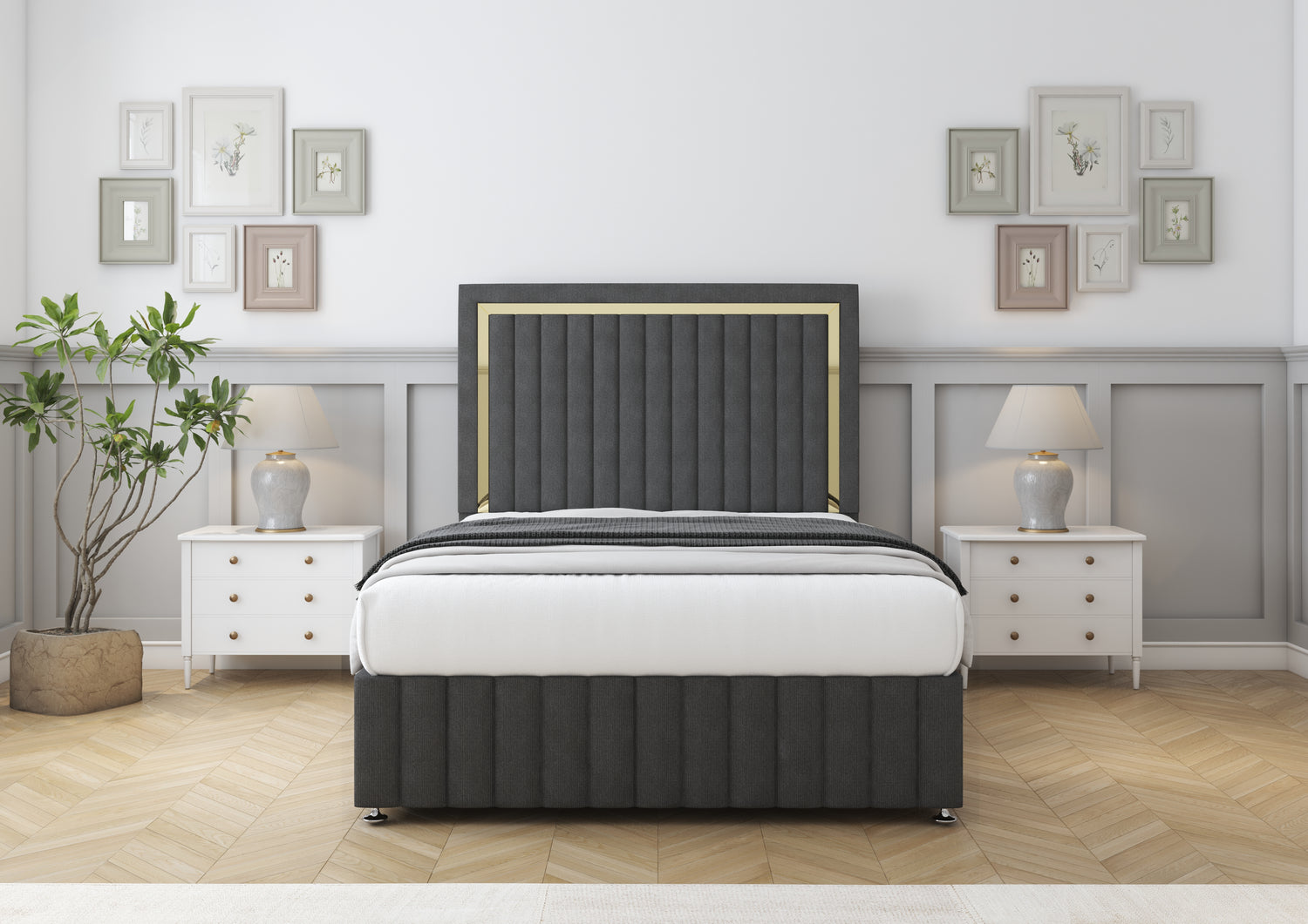 Boston Gold Divan Bed
