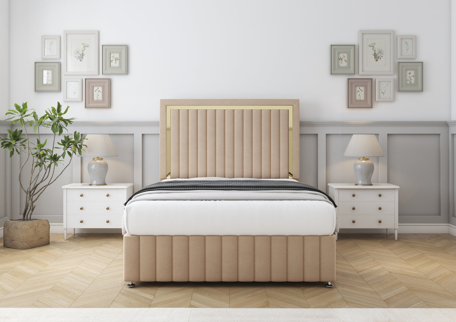Boston Gold Divan Bed