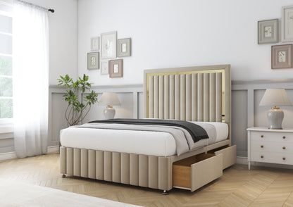 Boston Gold Divan Bed