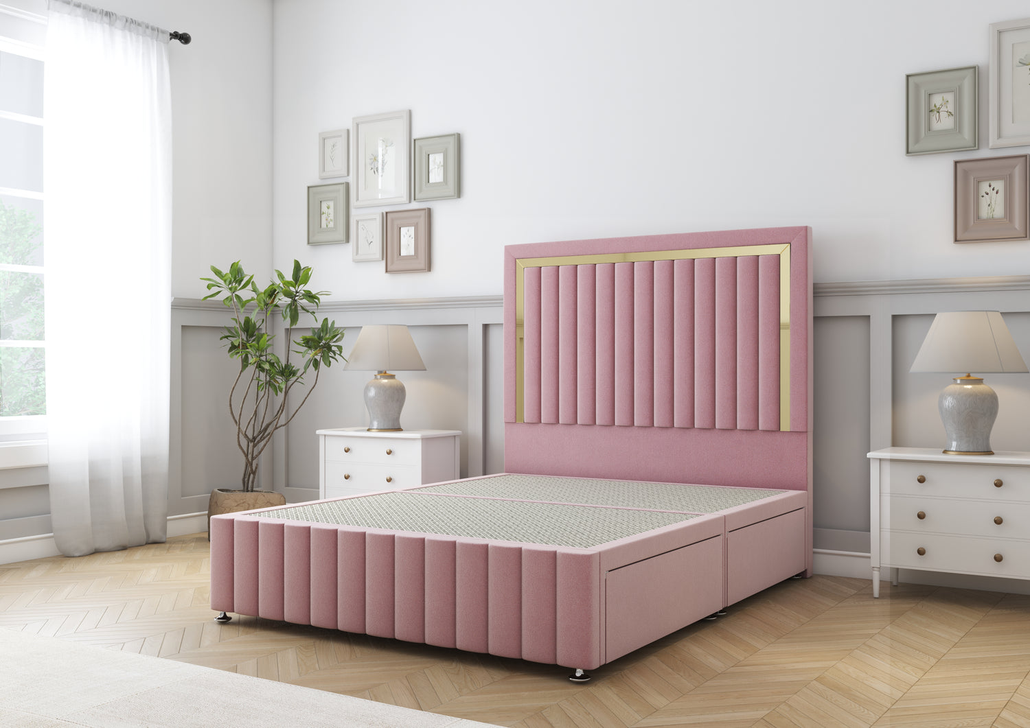 Boston Gold Divan Bed