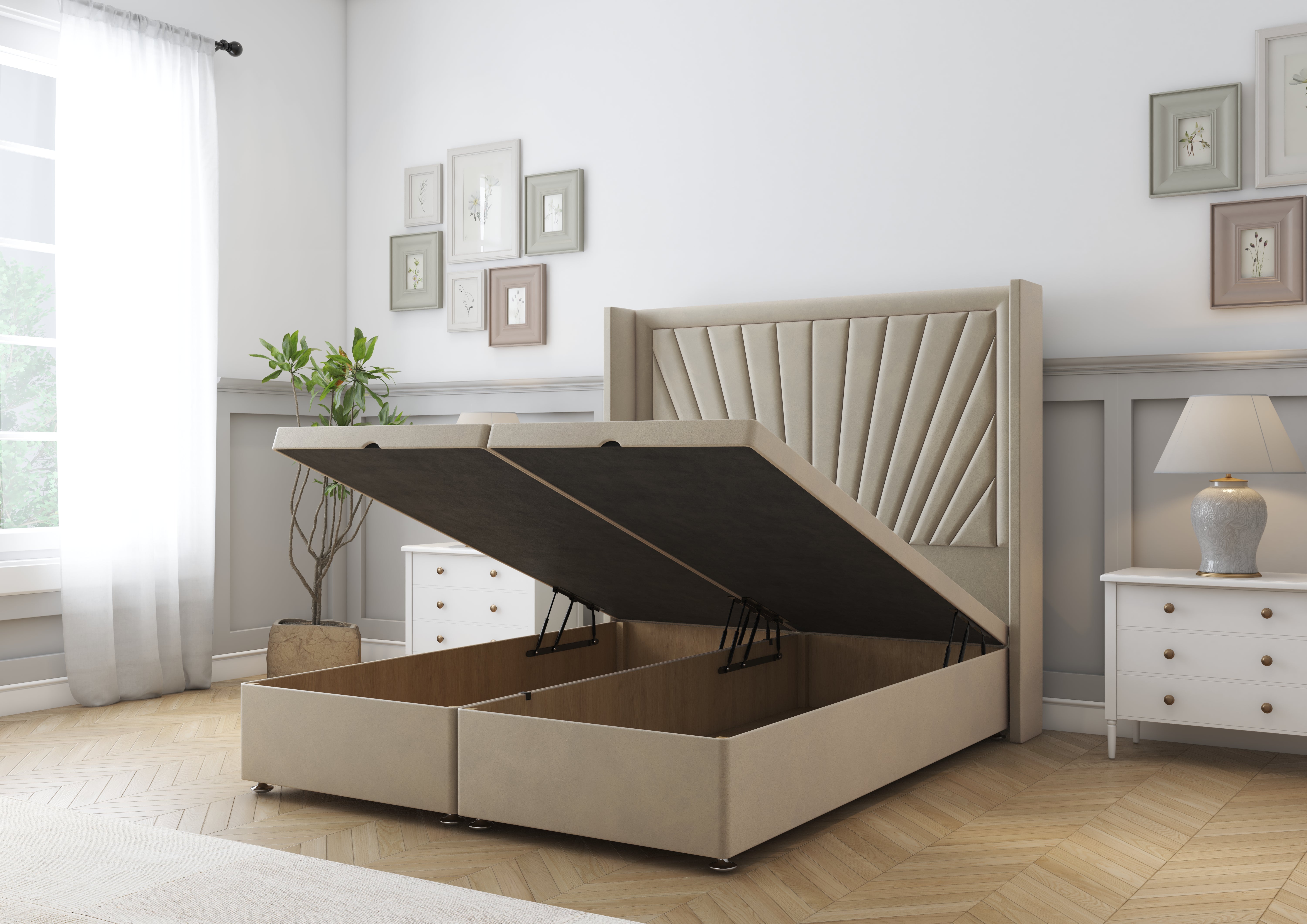 Sunrise Ottoman Bed