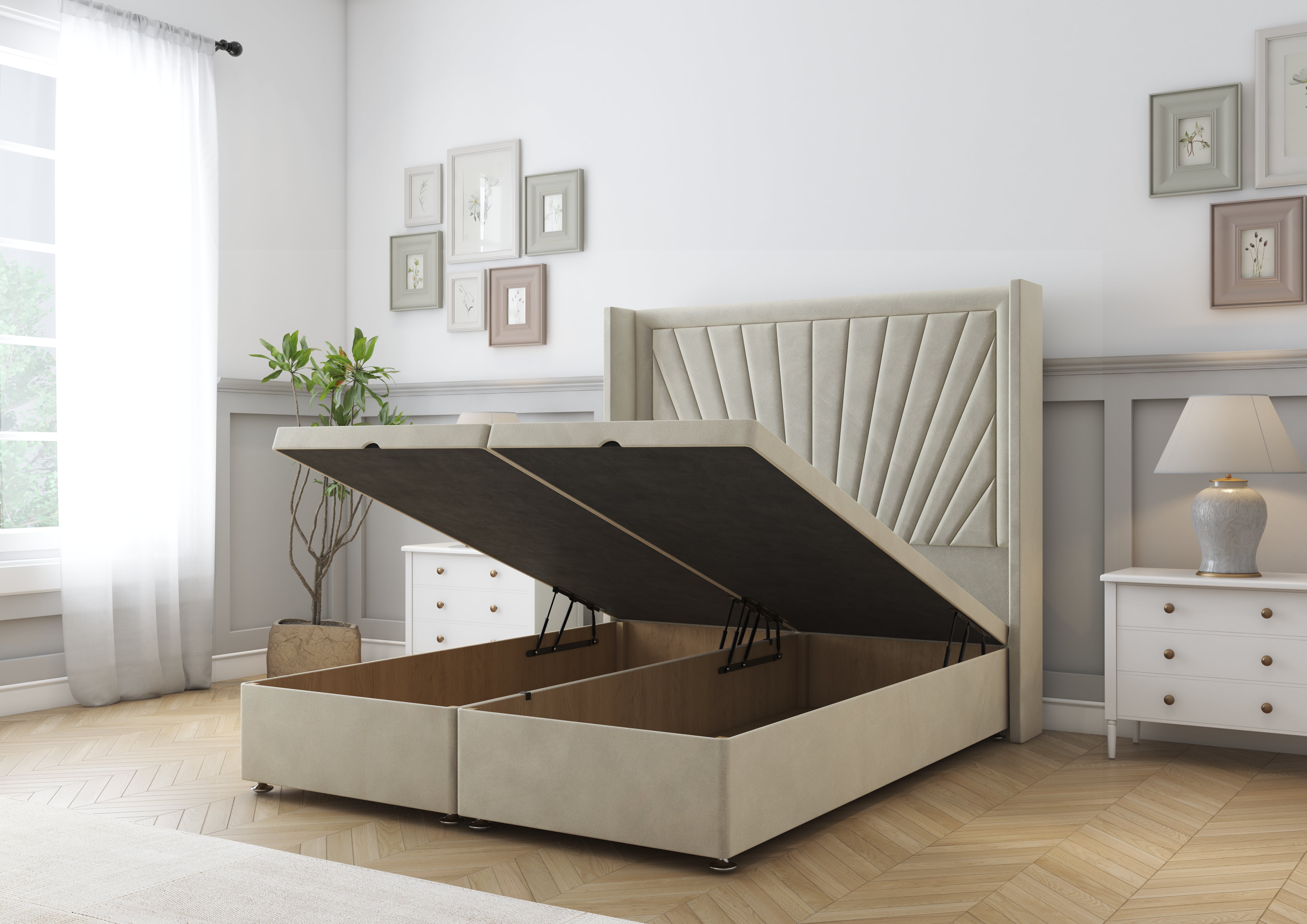 Sunrise Ottoman Bed