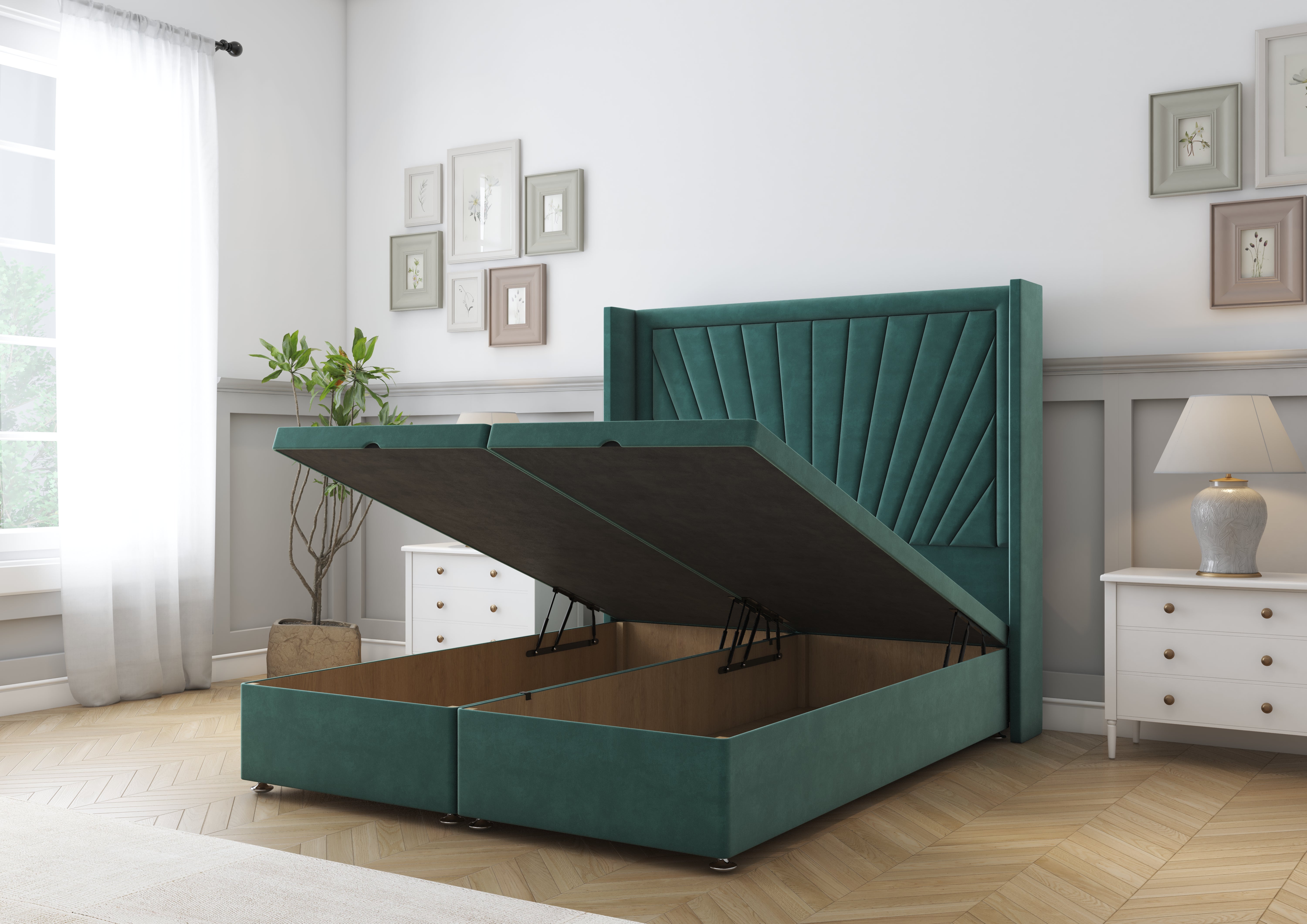 Sunrise Ottoman Bed