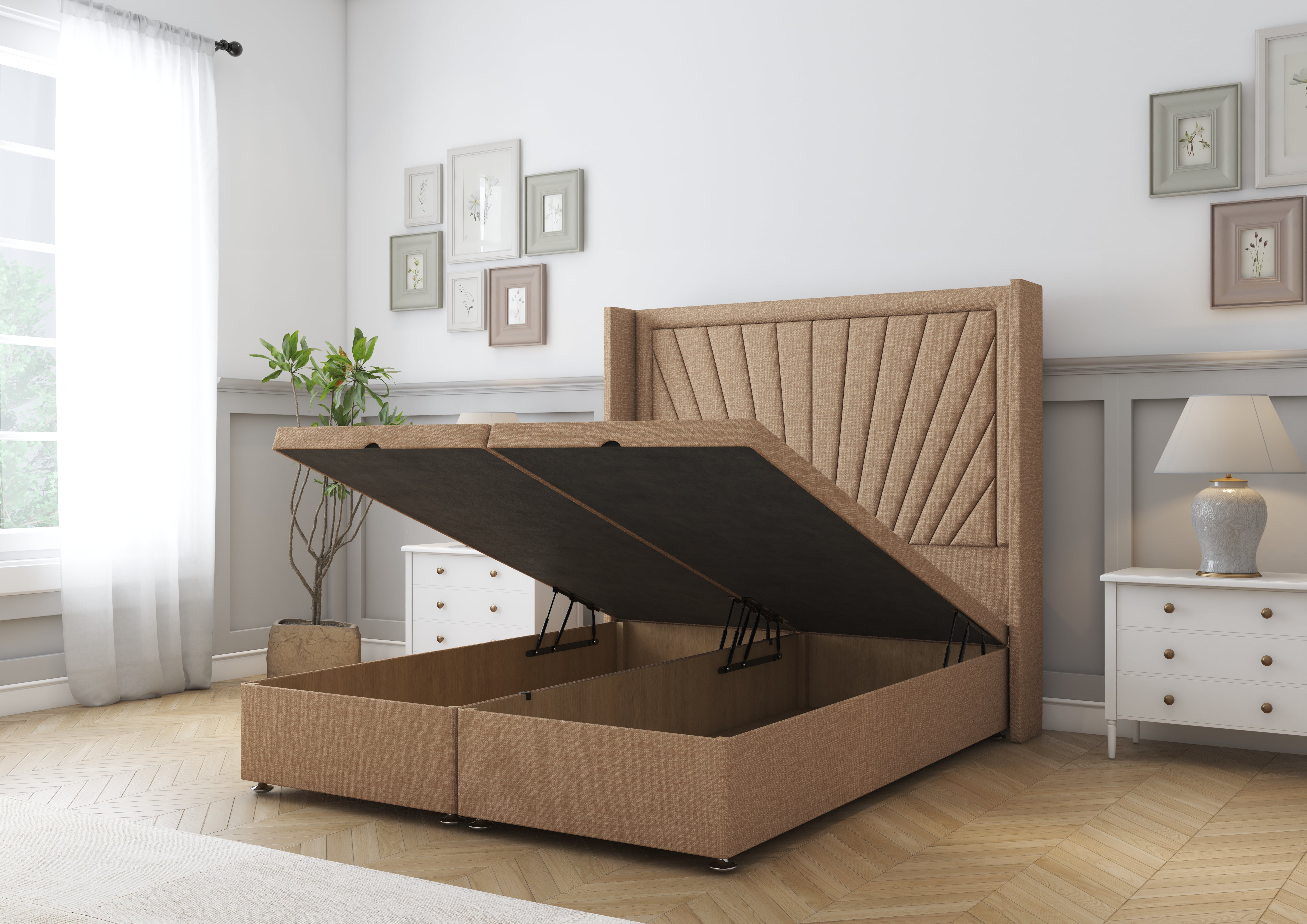 Sunrise Ottoman Bed