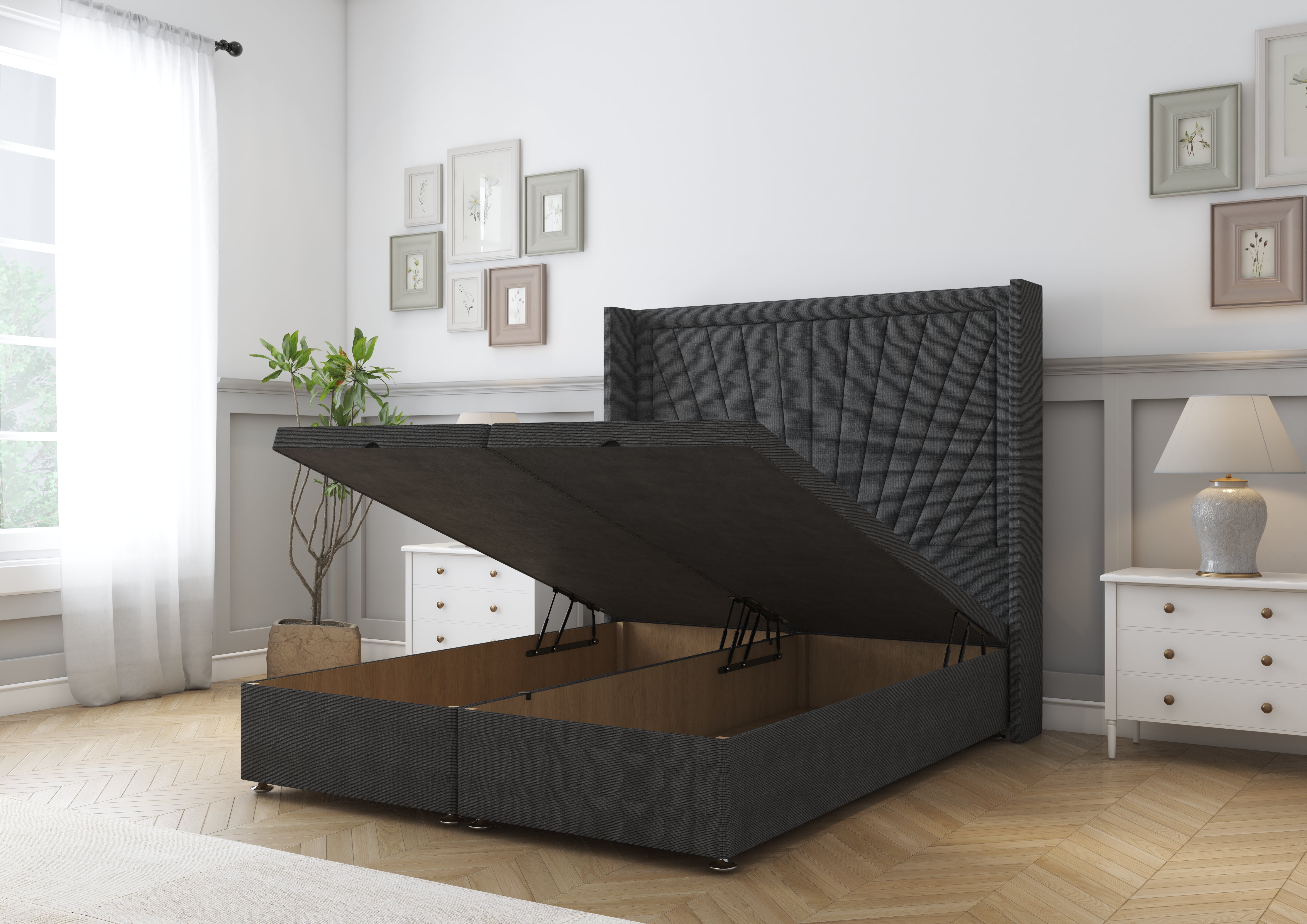 Sunrise Ottoman Bed