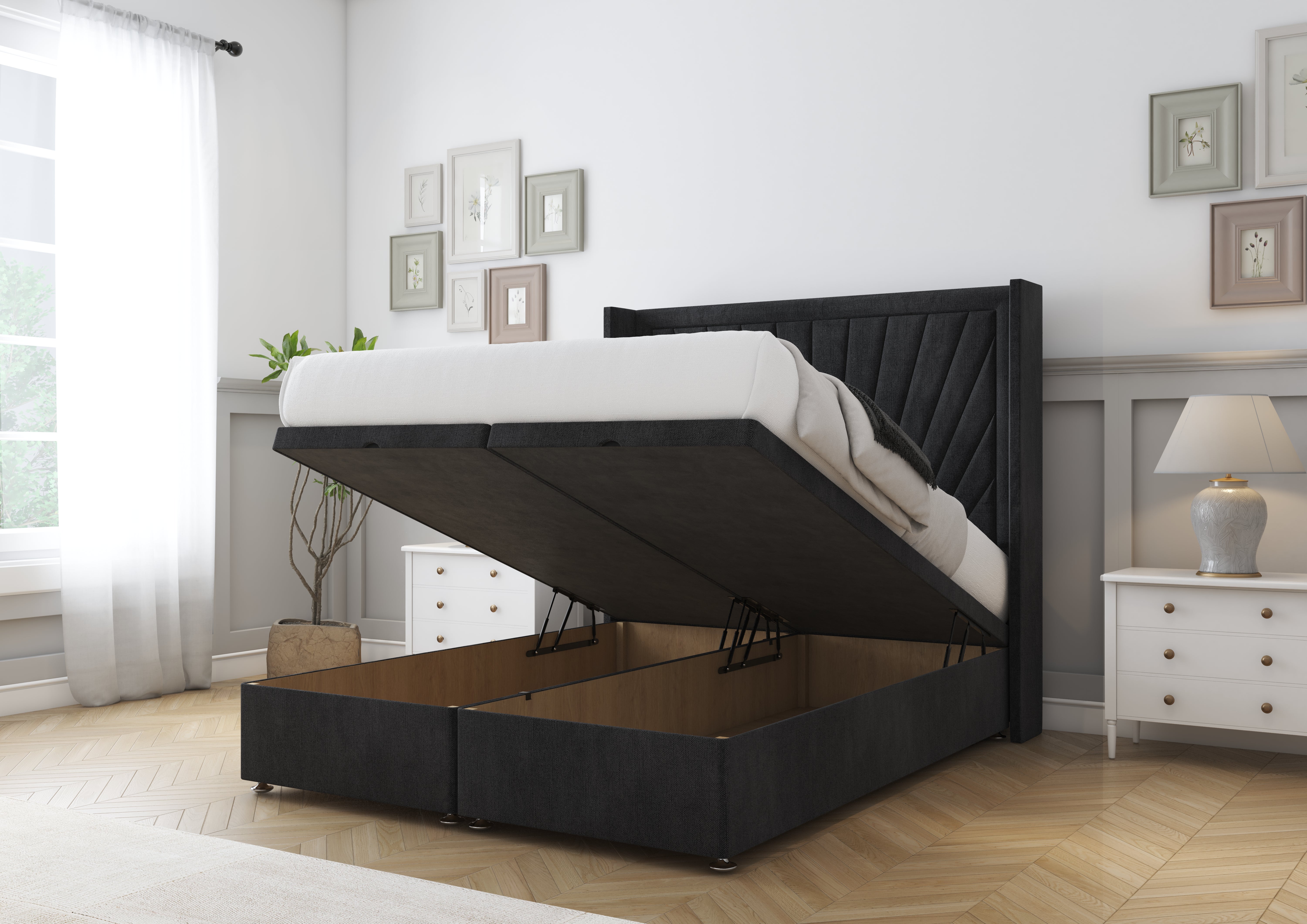 Sunrise Ottoman Bed