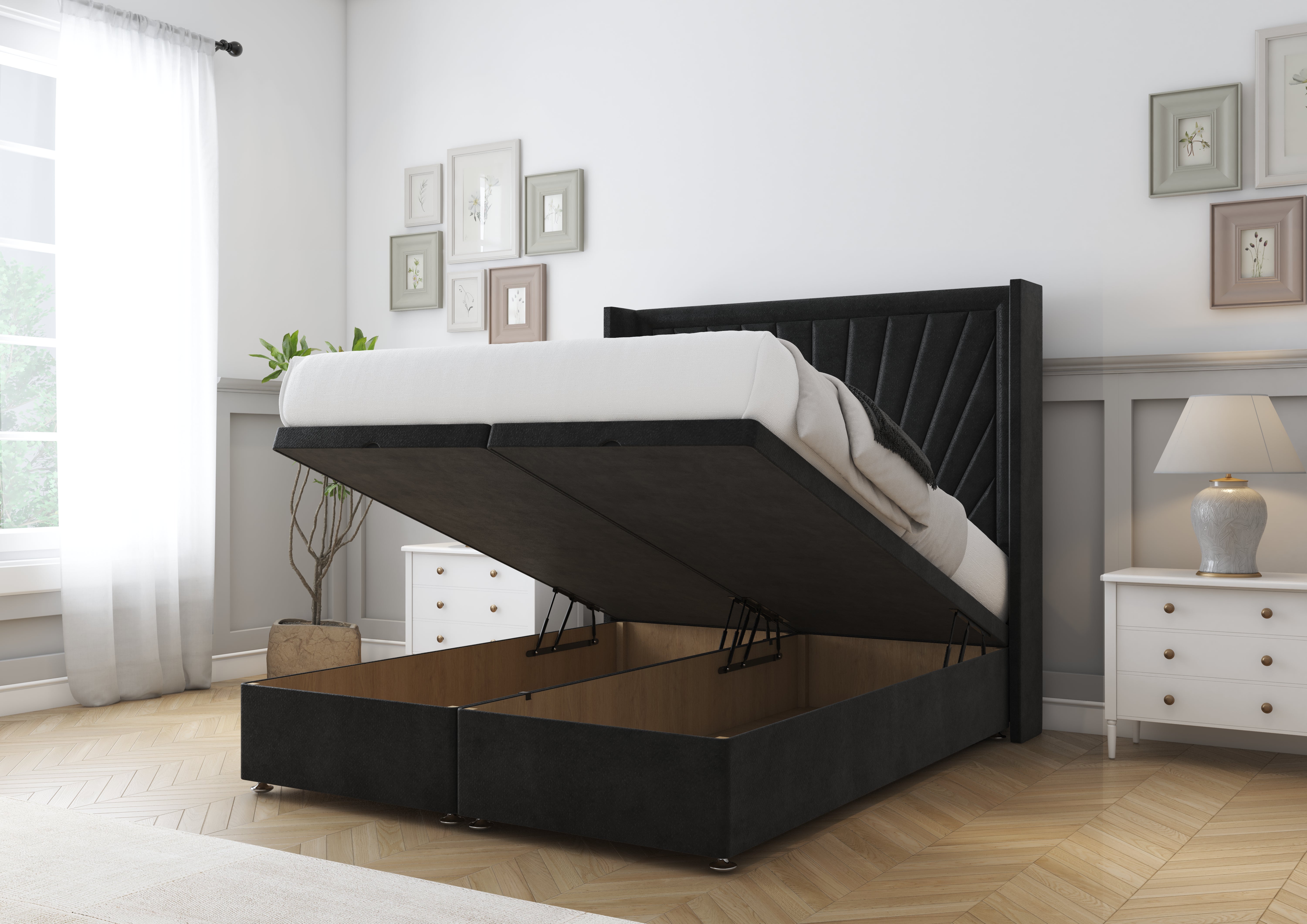 Sunrise Ottoman Bed