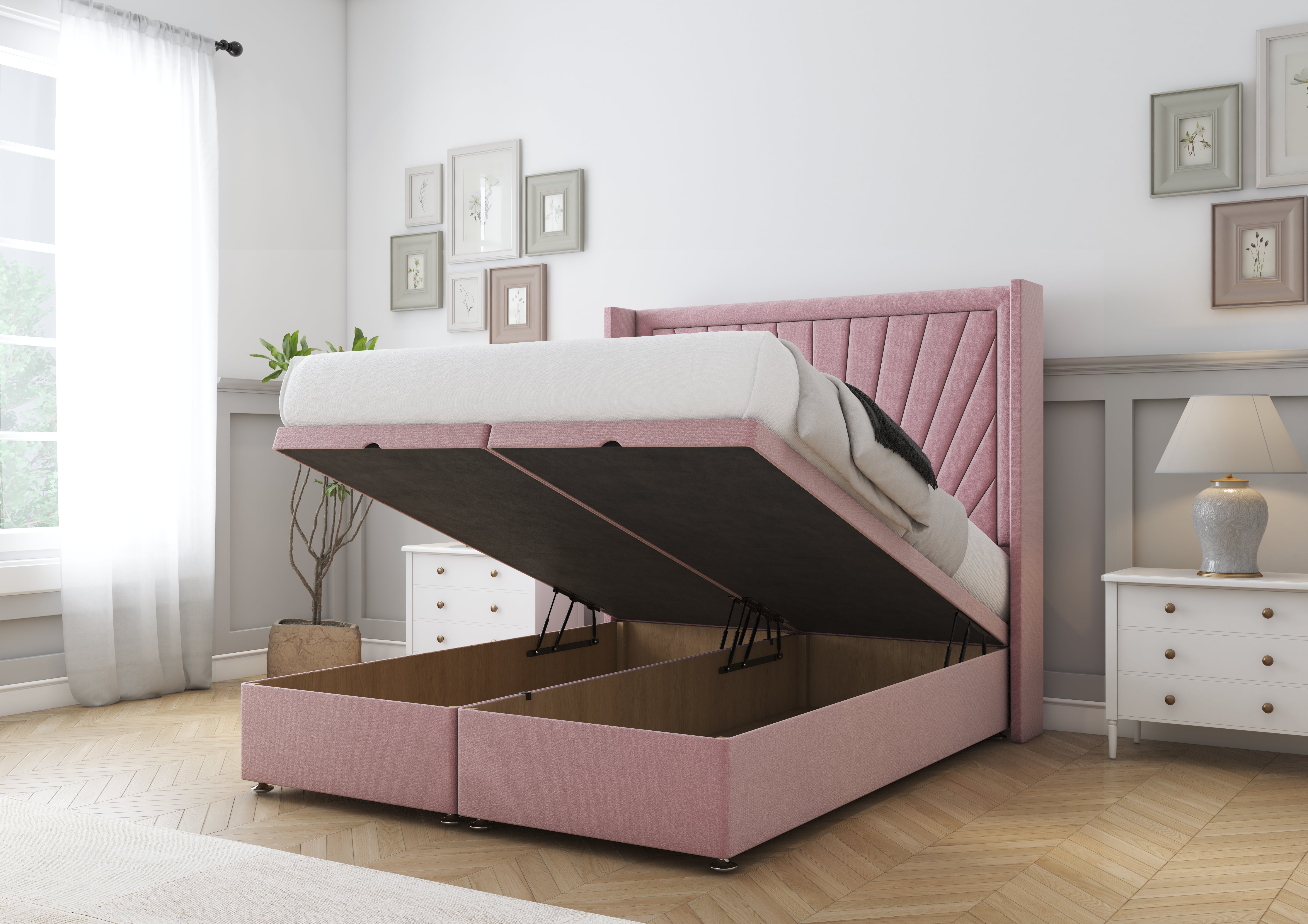 Sunrise Ottoman Bed