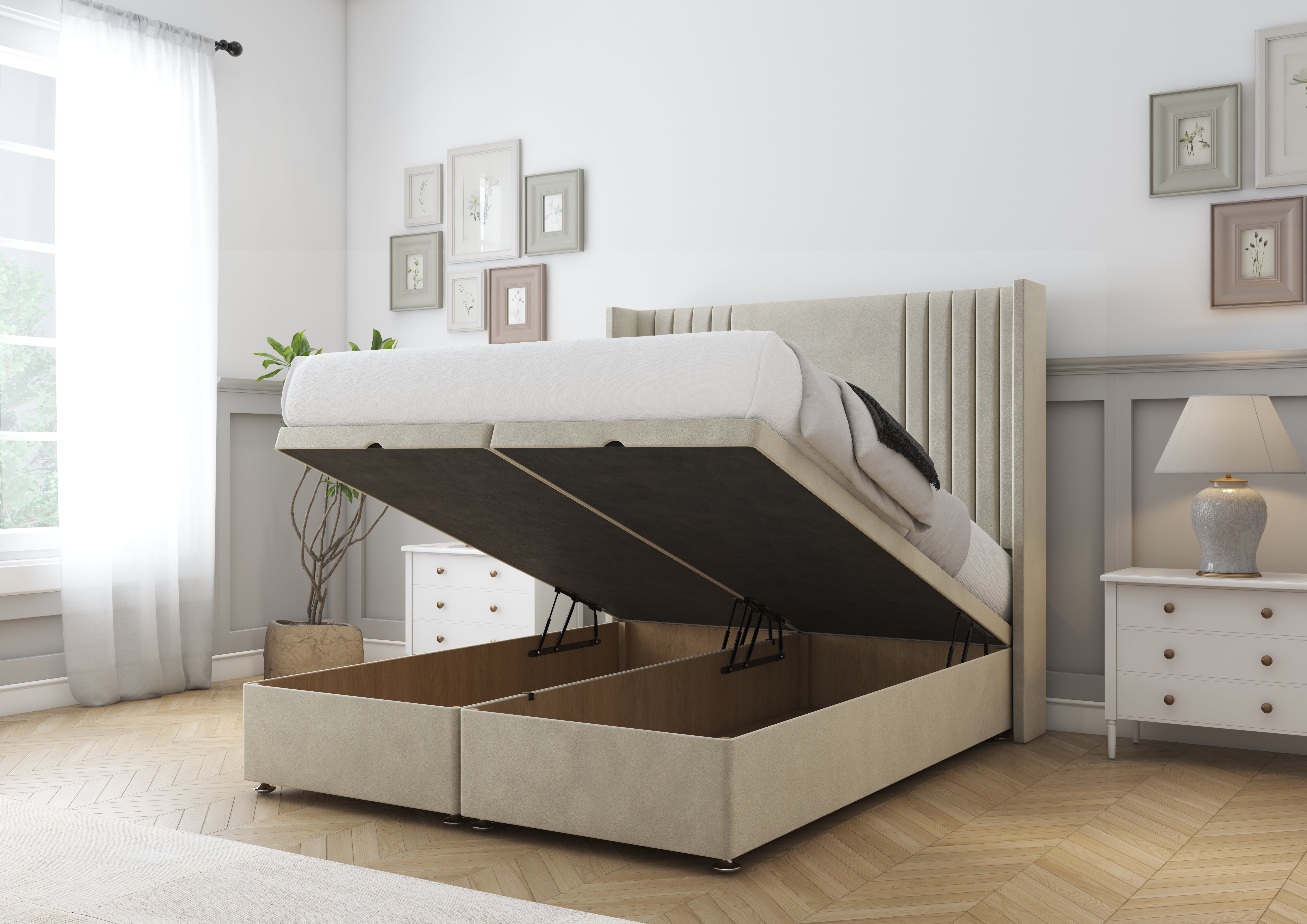 Elise Ottoman Bed - Comfort Beds