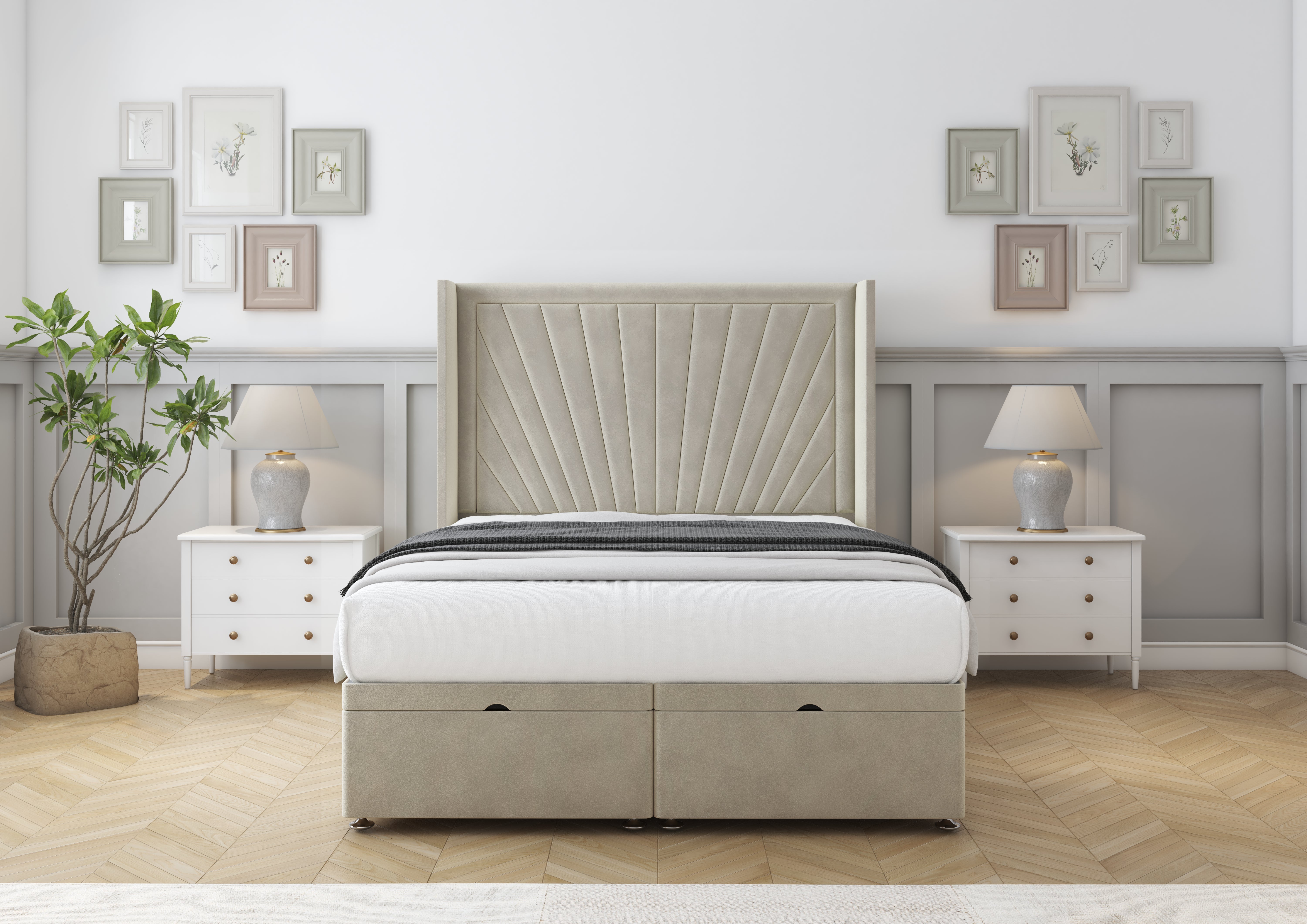 Sunrise Ottoman Bed