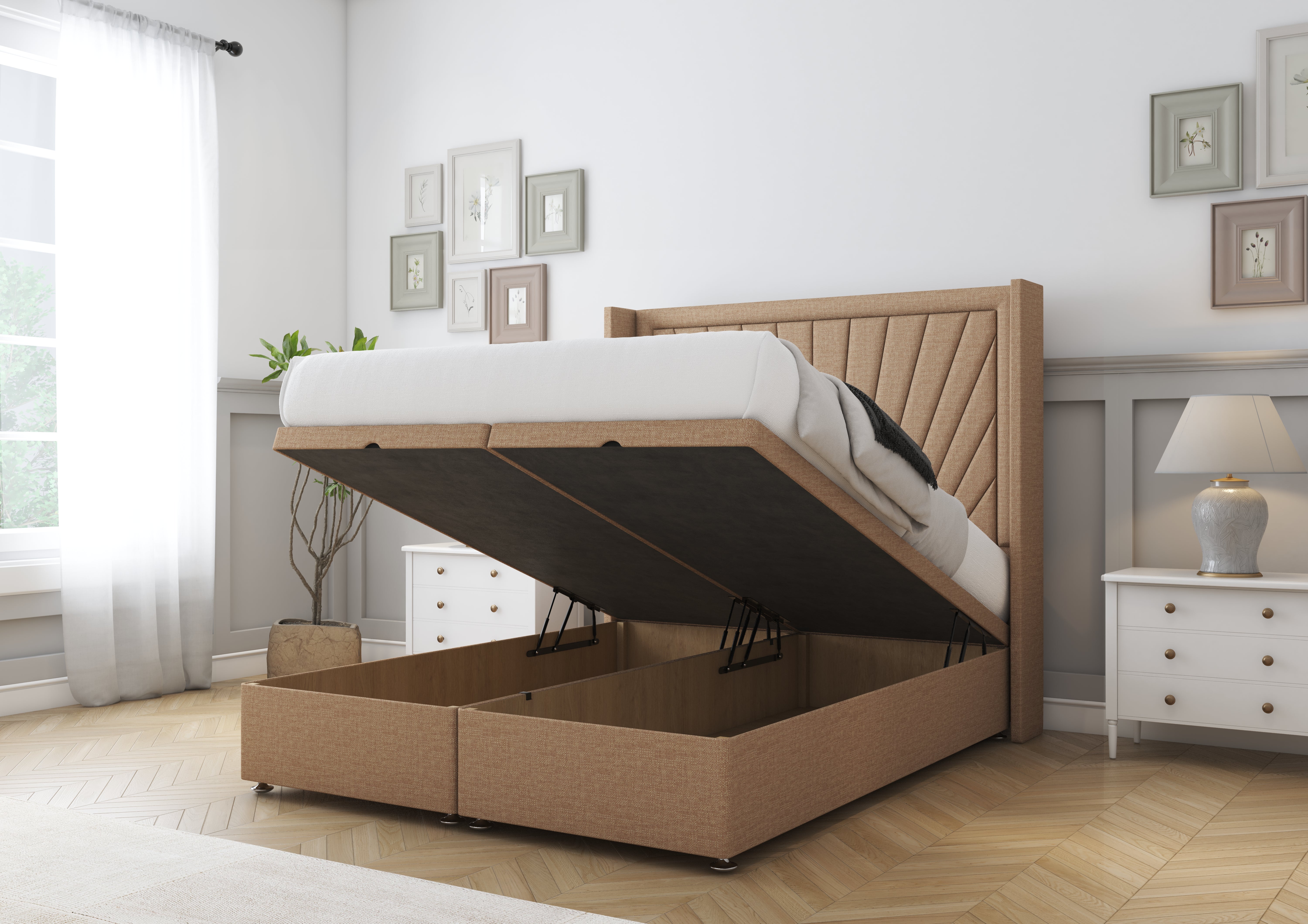 Sunrise Ottoman Bed