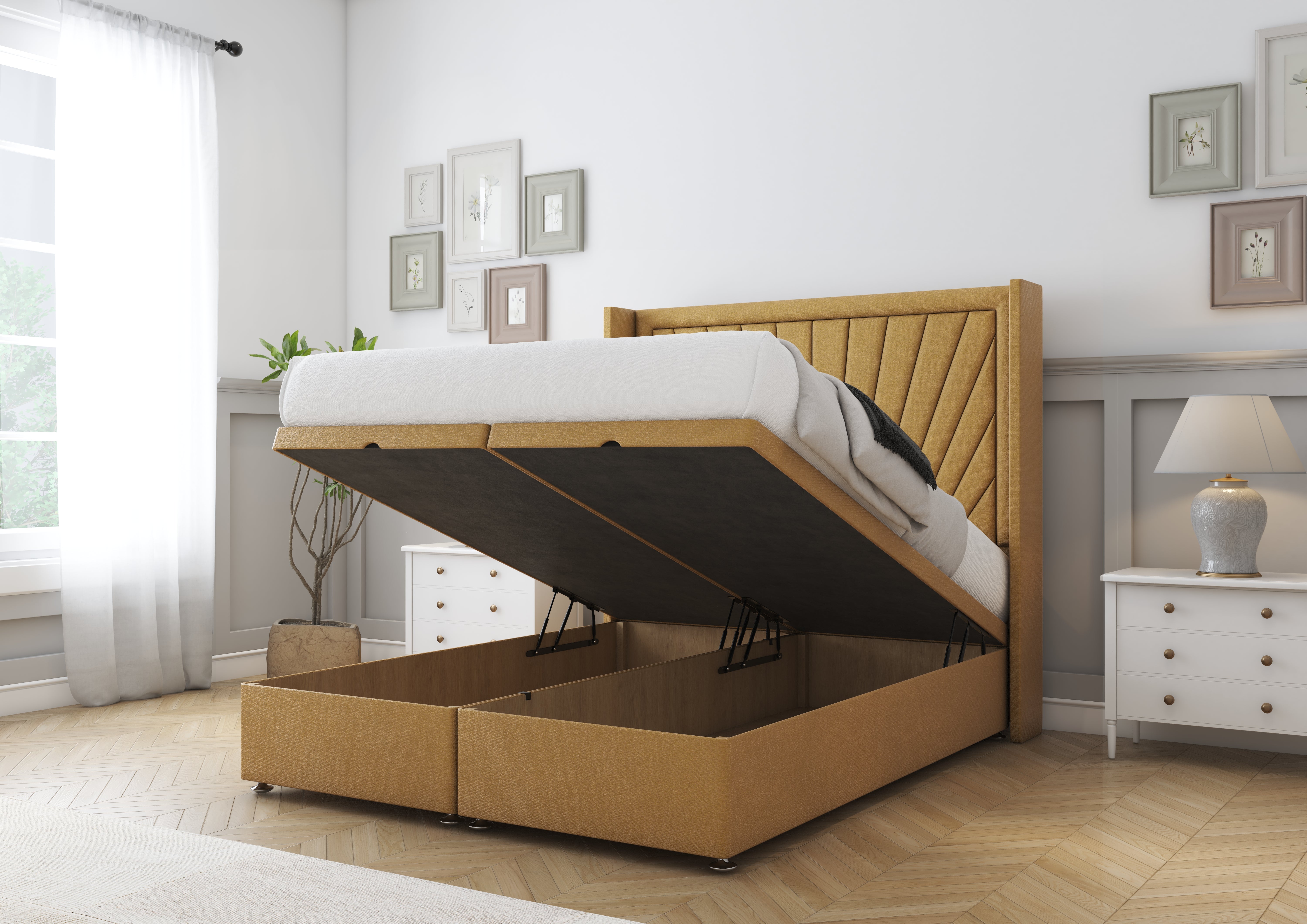 Sunrise Ottoman Bed