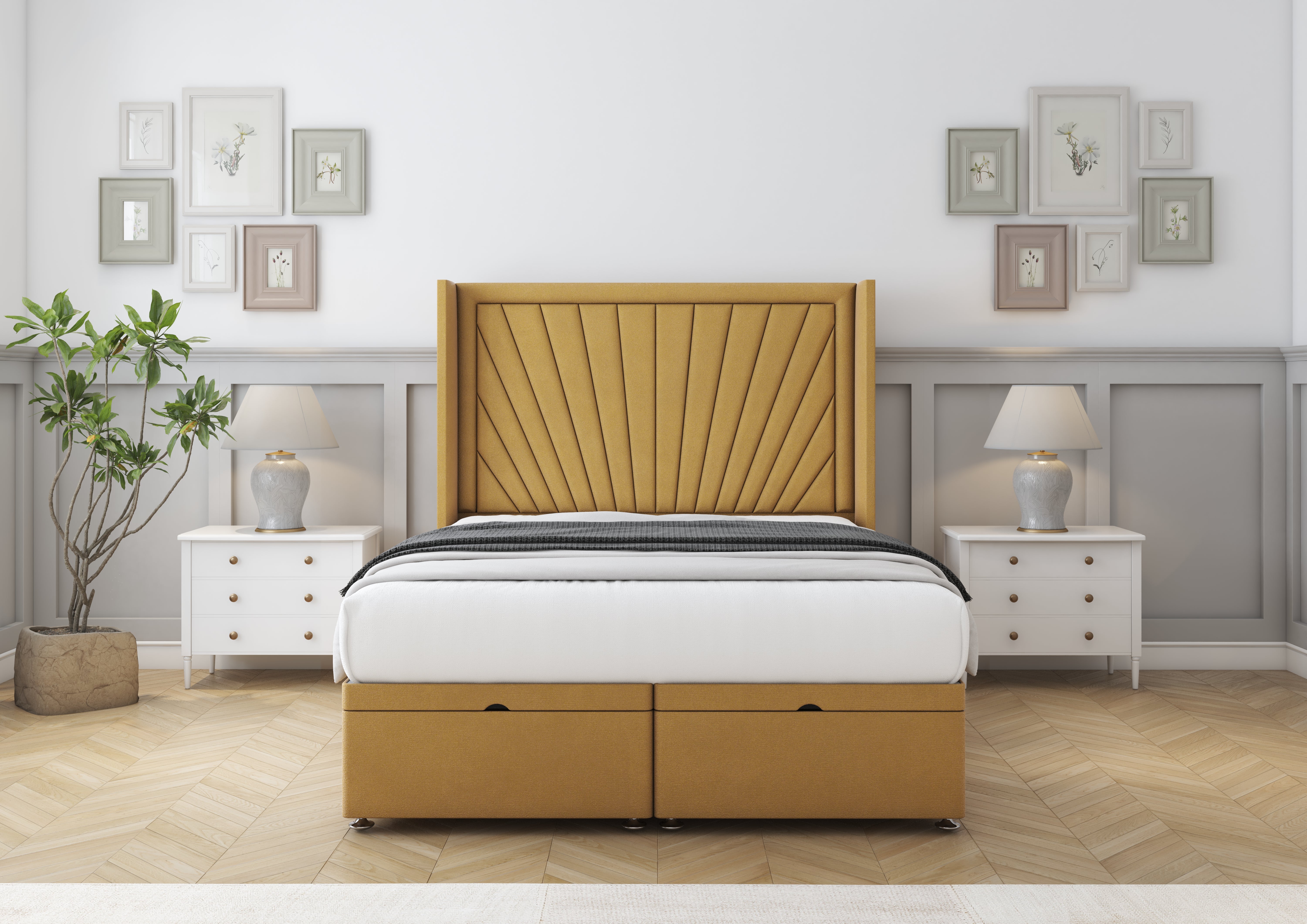 Sunrise Ottoman Bed