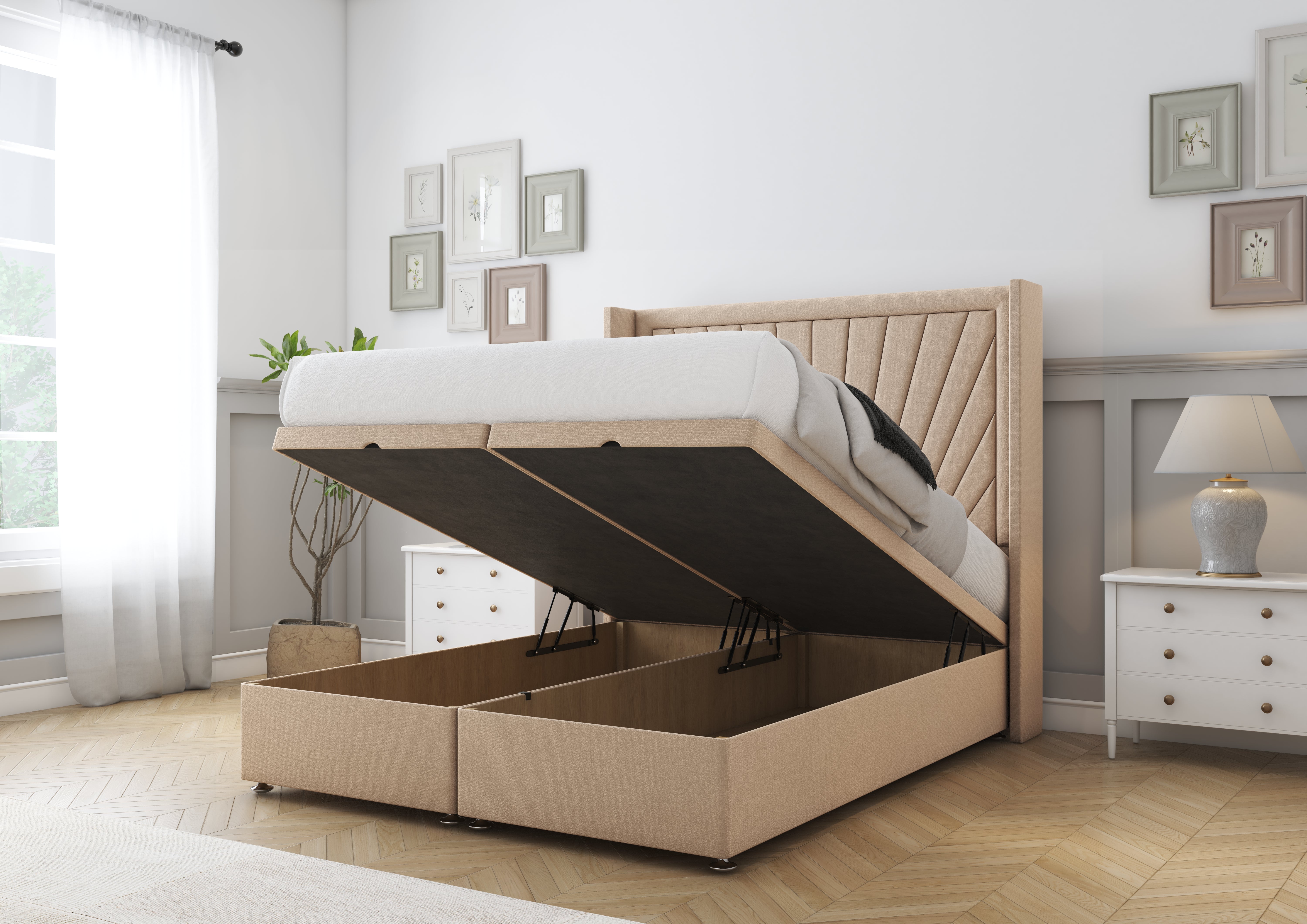 Sunrise Ottoman Bed
