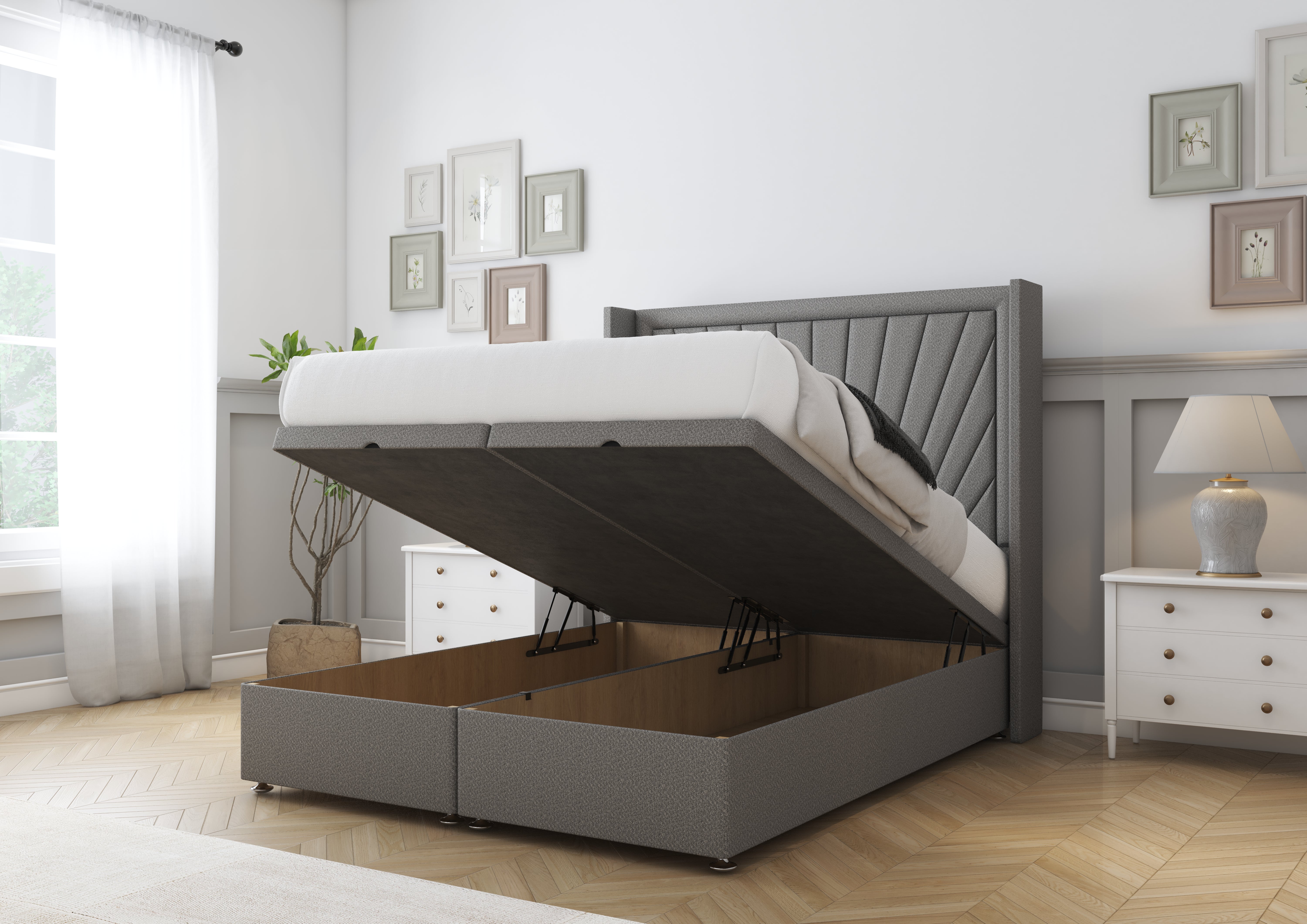 Sunrise Ottoman Bed