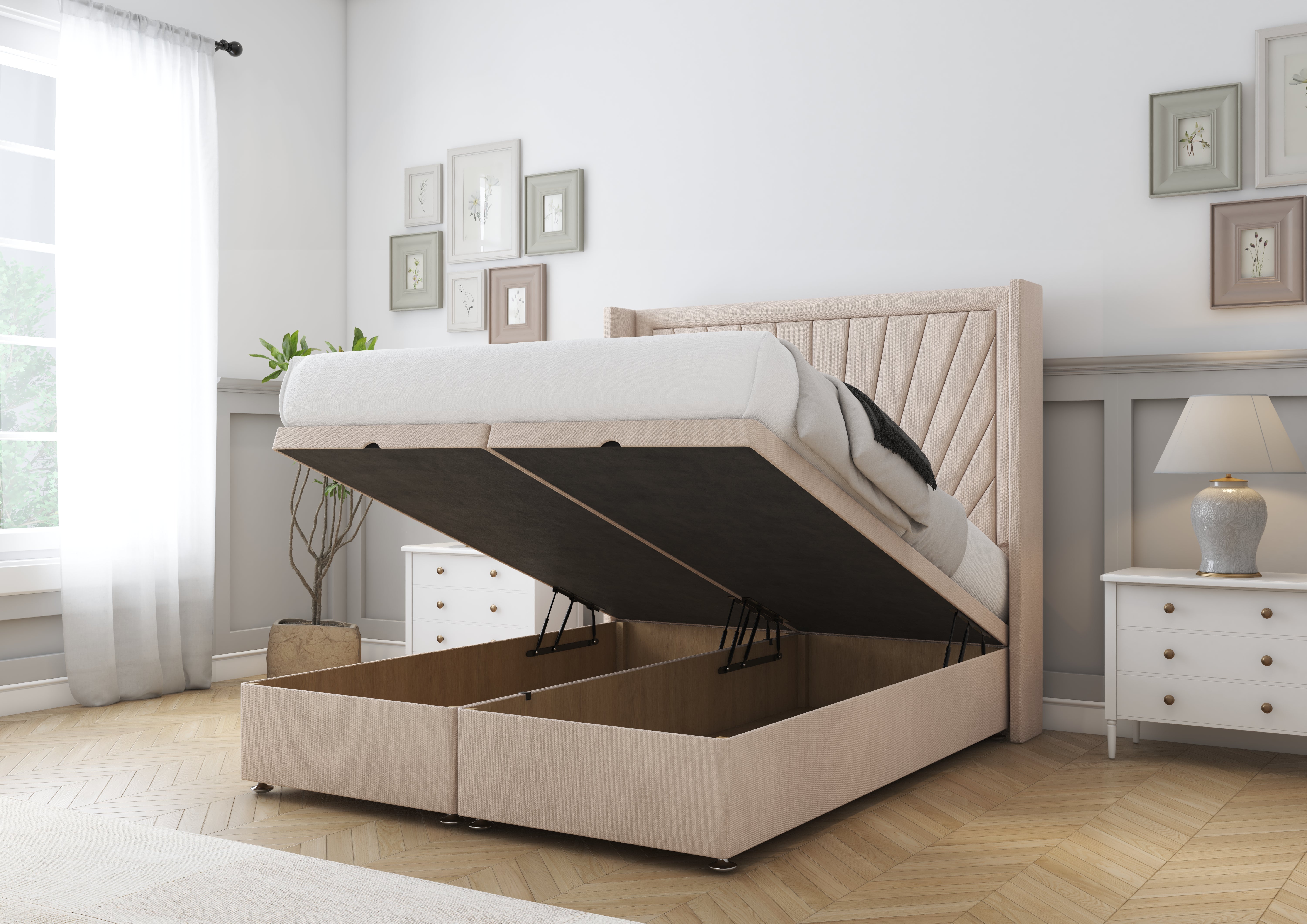 Sunrise Ottoman Bed