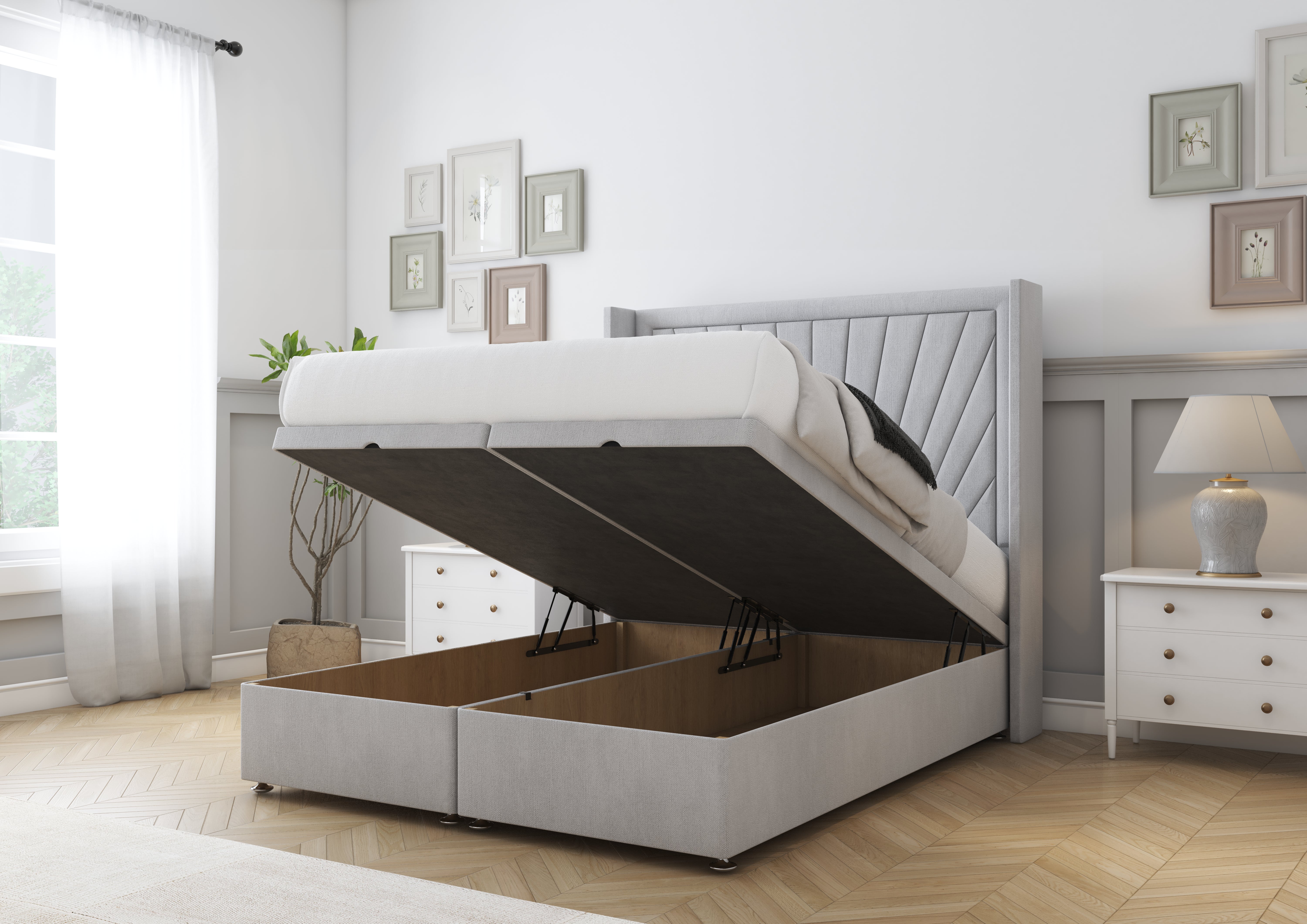 Sunrise Ottoman Bed