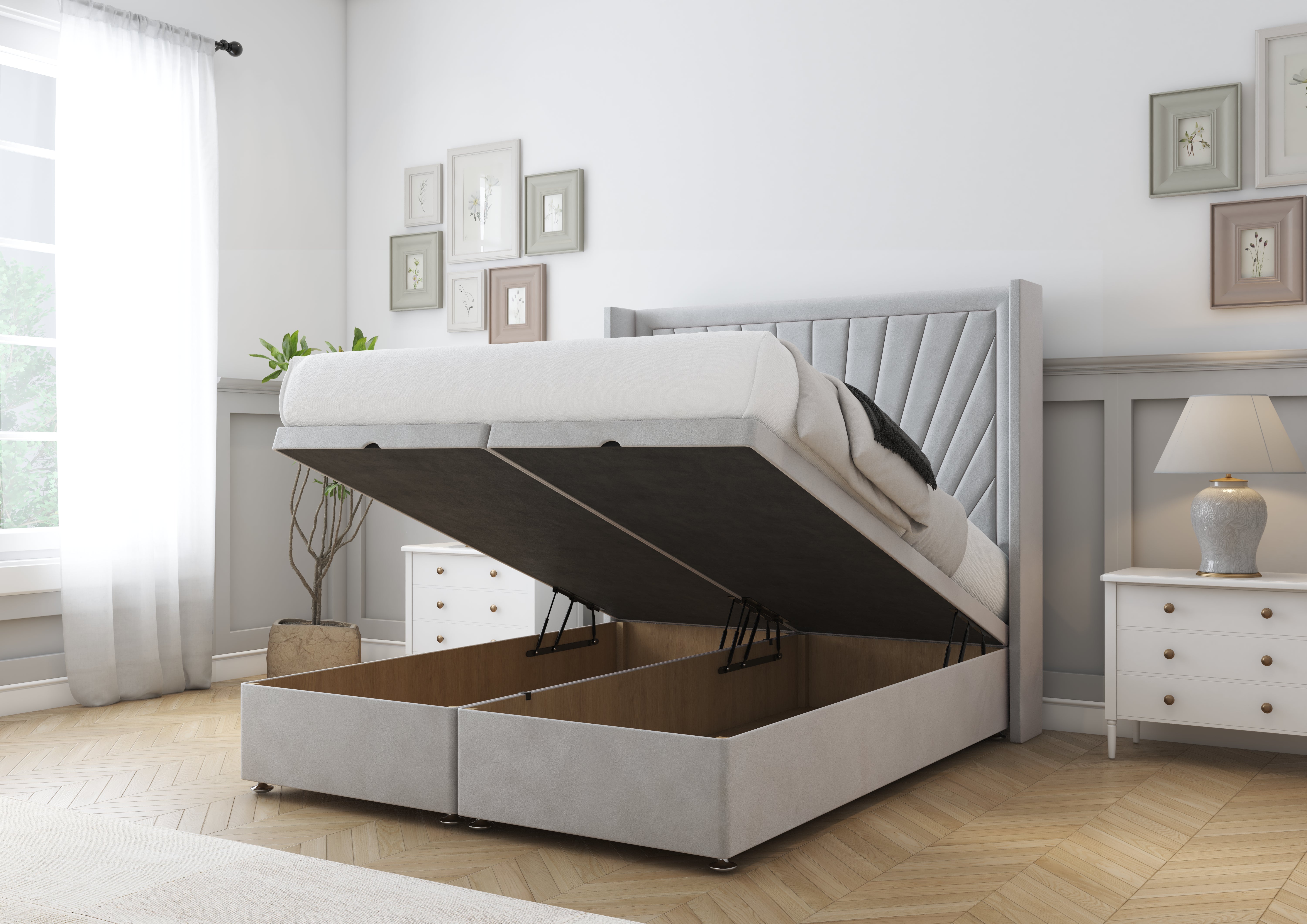 Sunrise Ottoman Bed