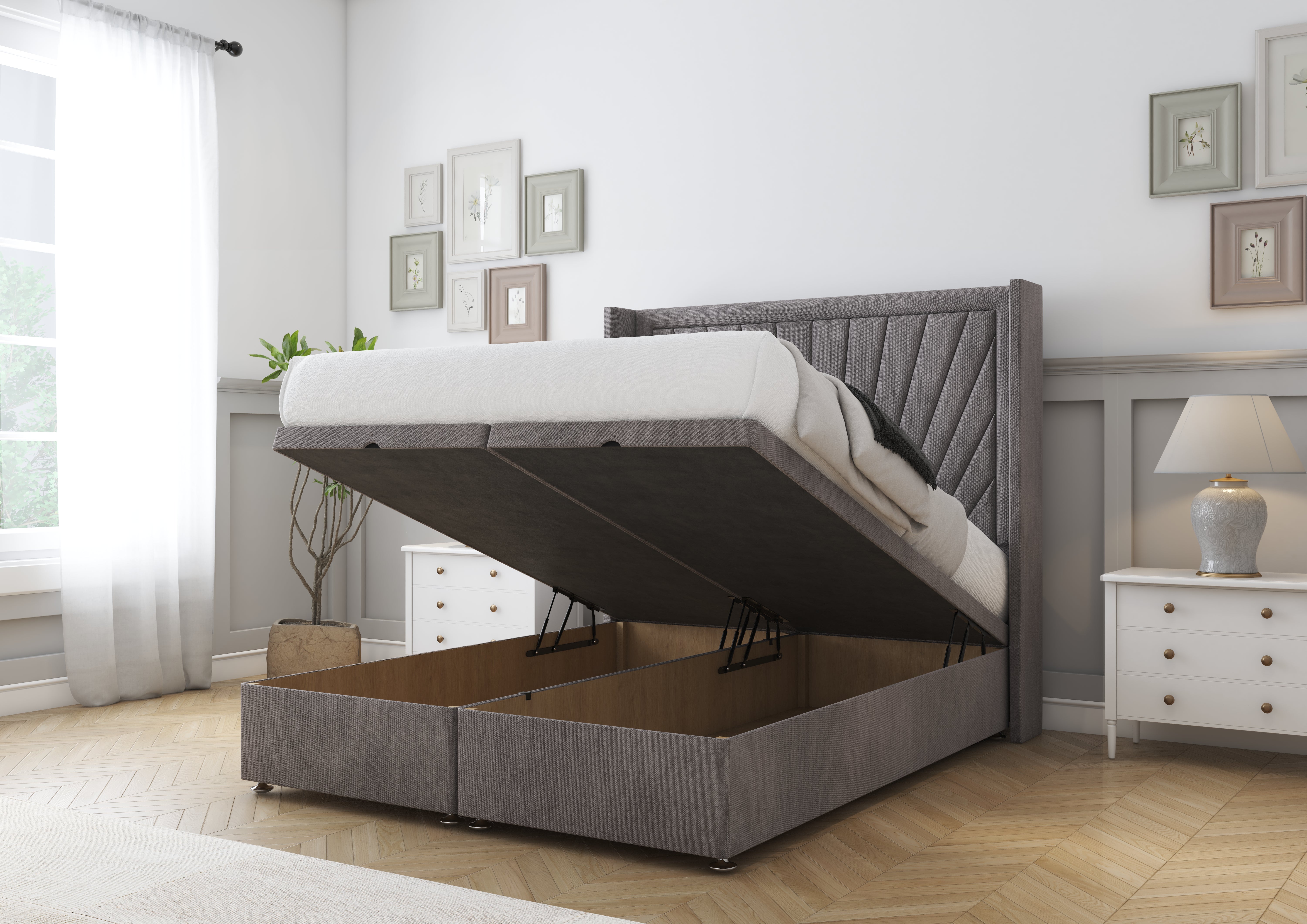 Sunrise Ottoman Bed