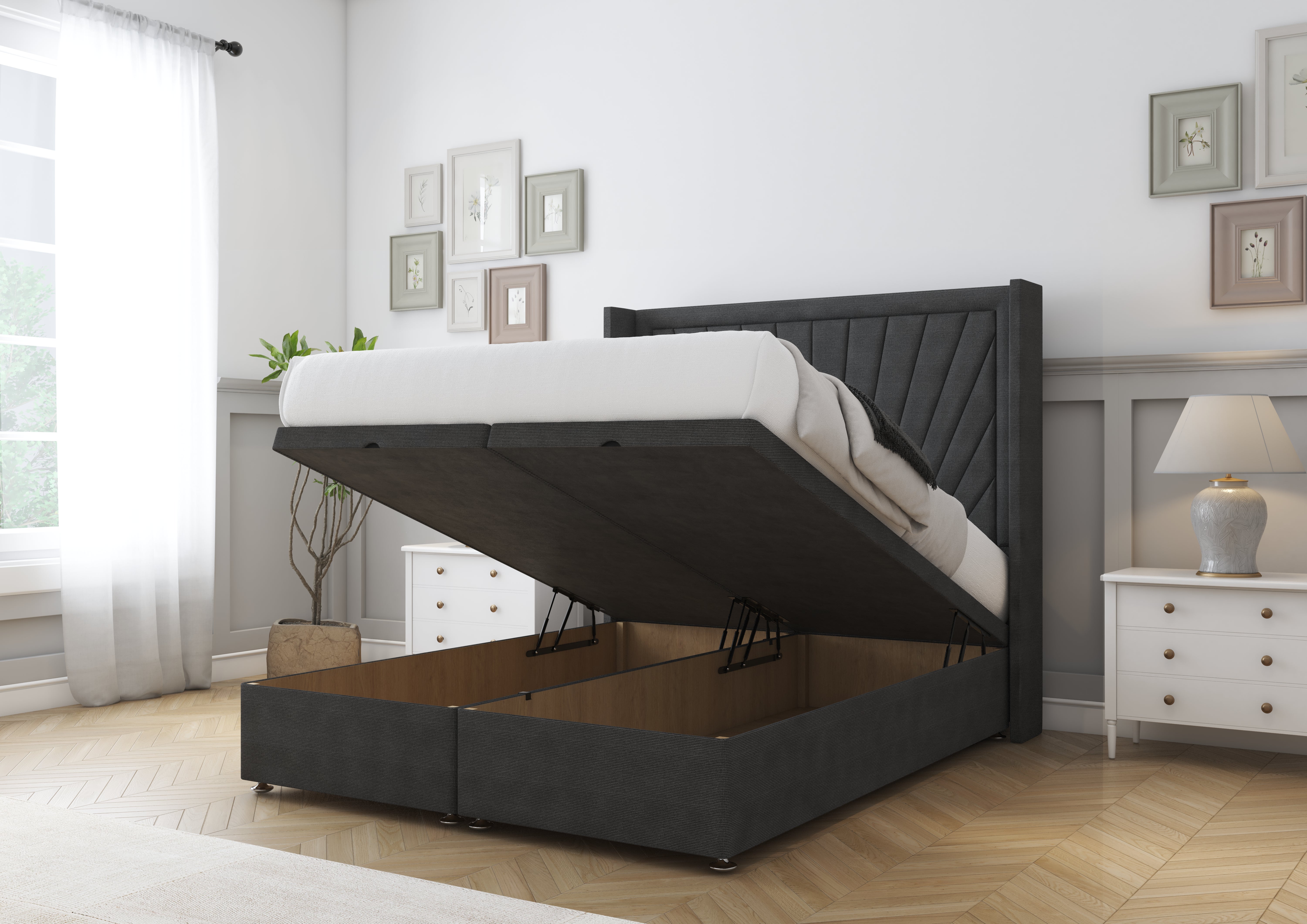 Sunrise Ottoman Bed