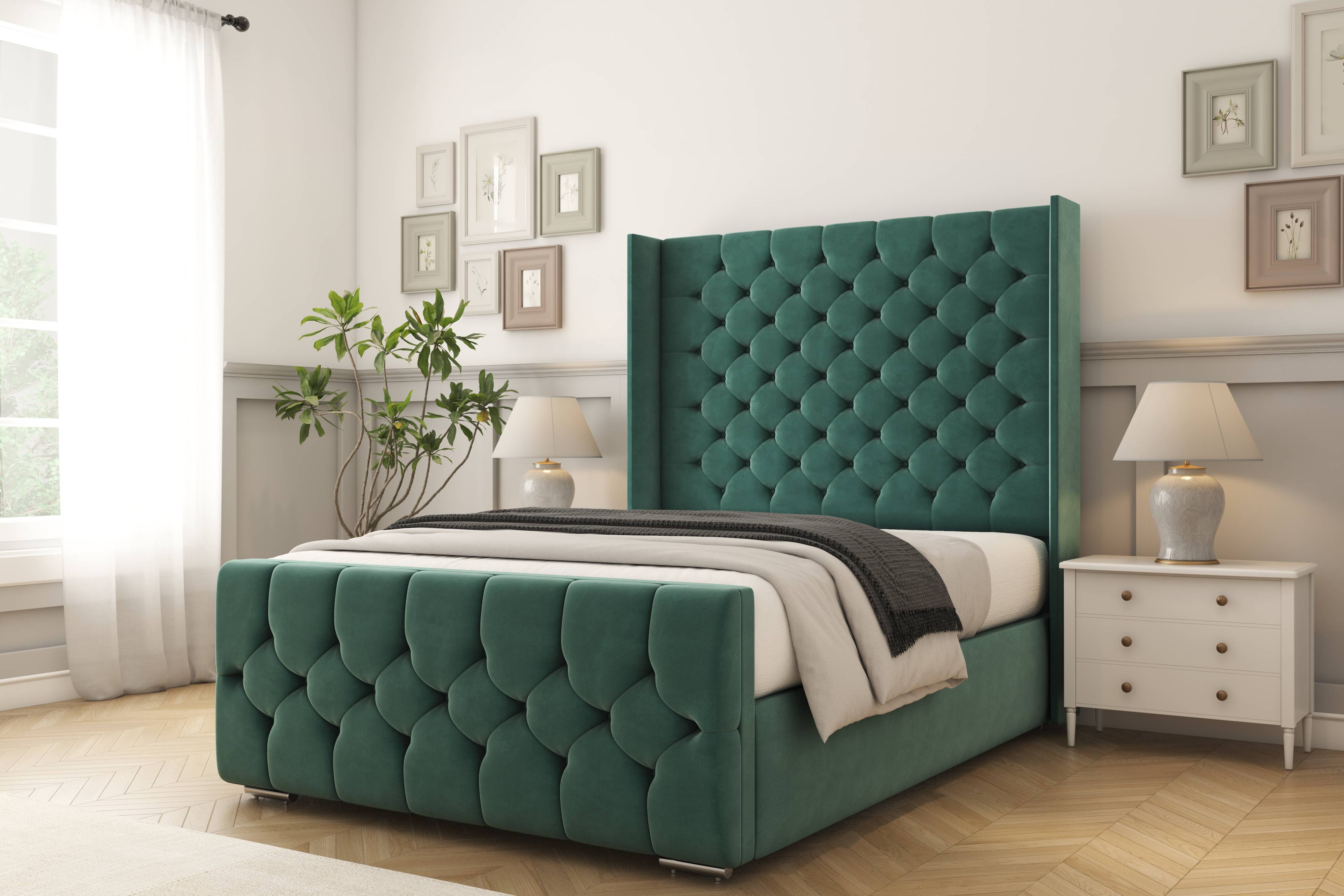 Monte Carlo bed frame