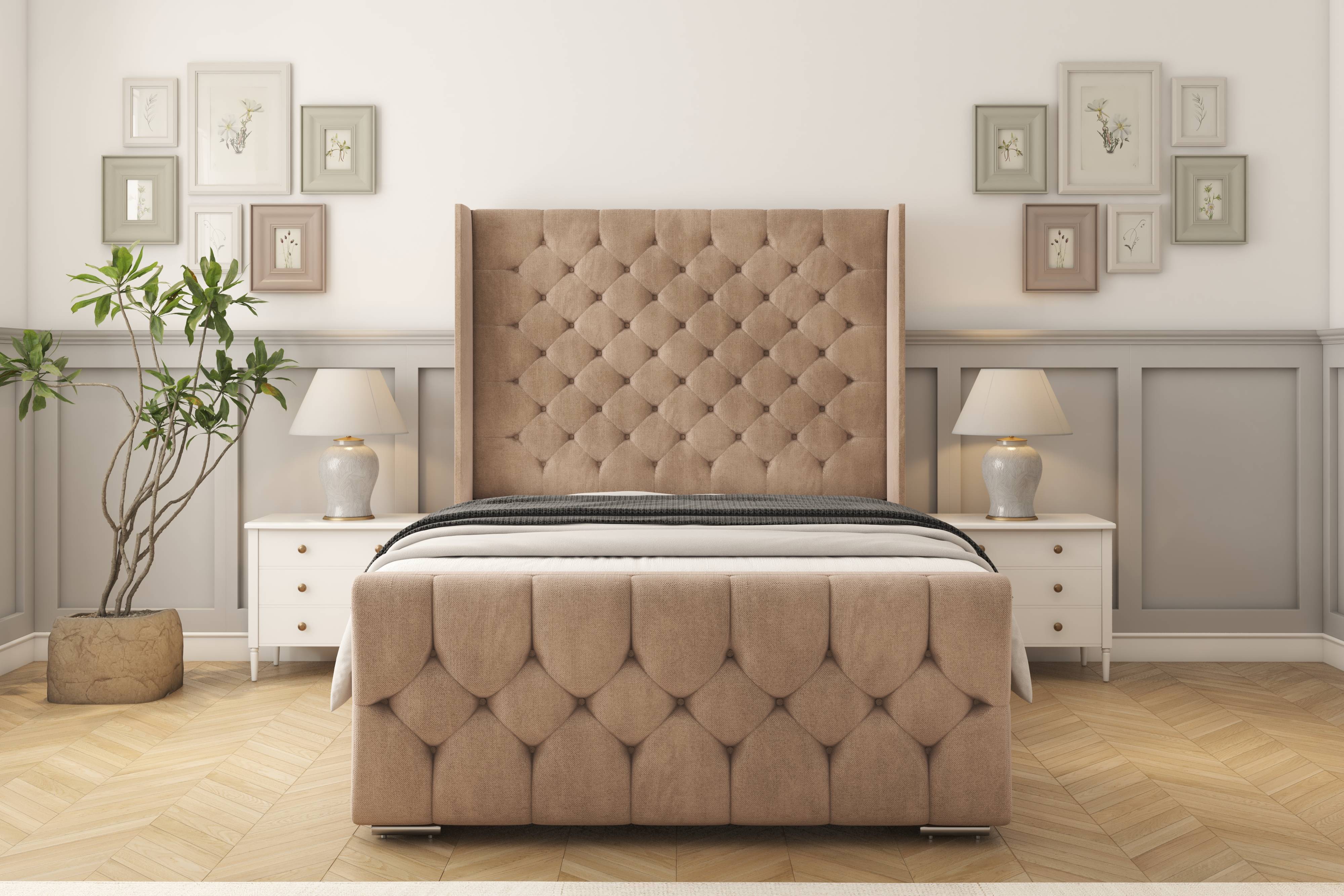Monte Carlo bed frame