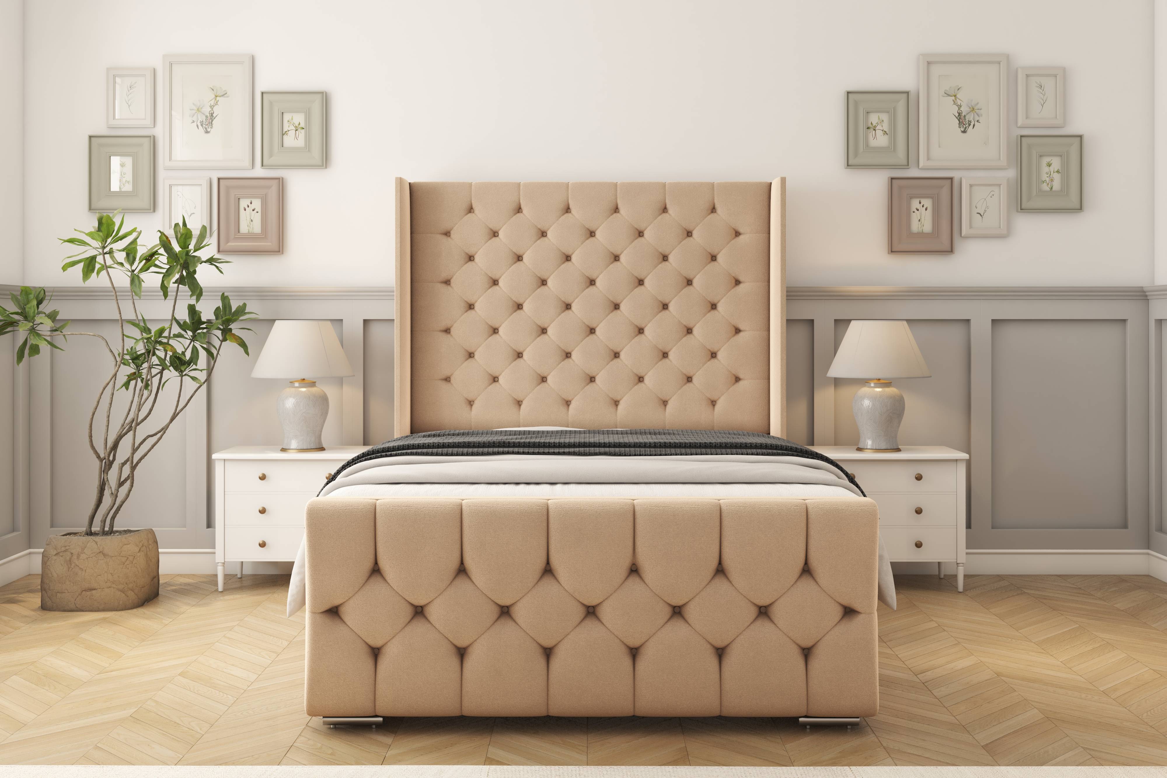 Monte Carlo bed frame