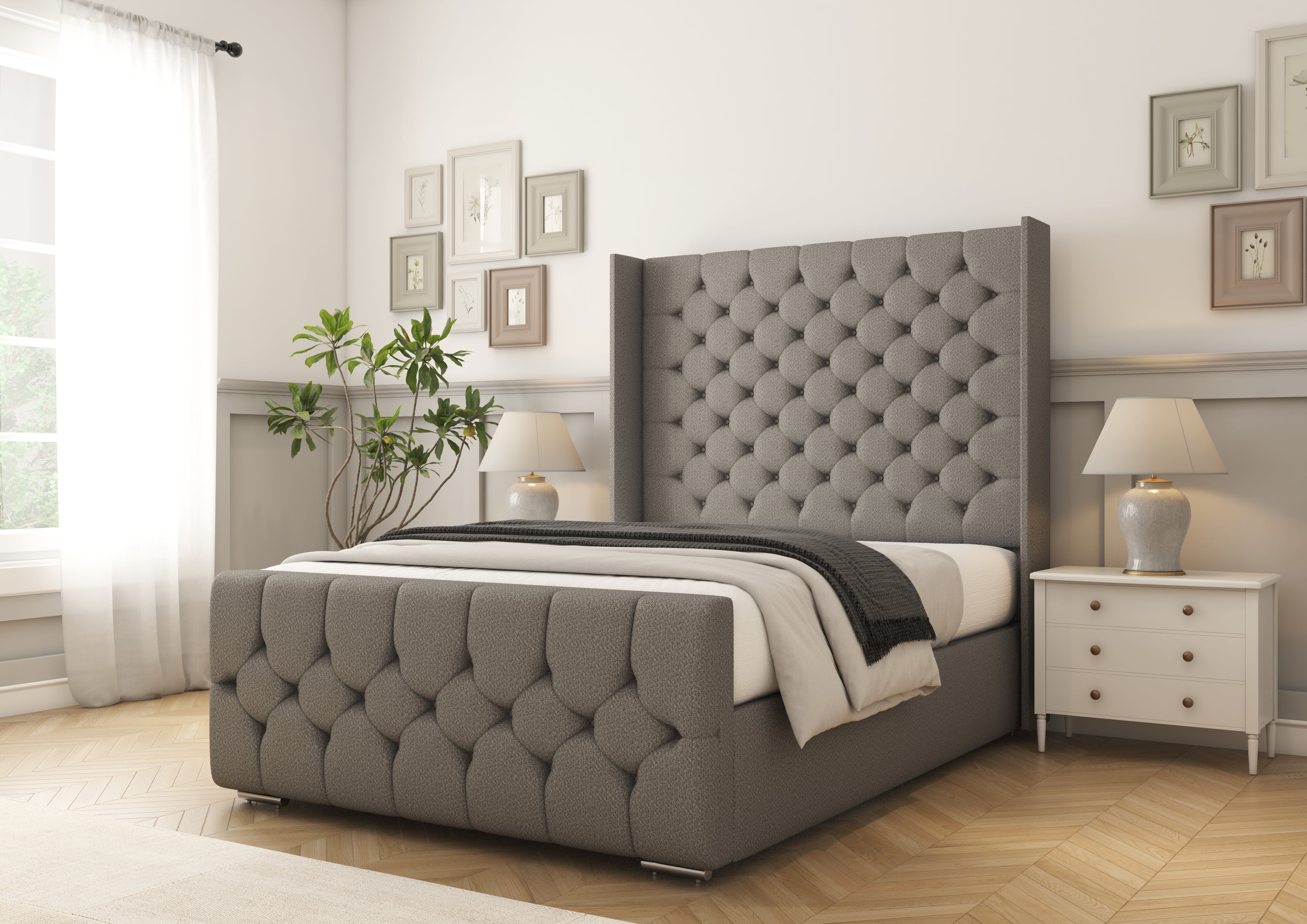 Monte Carlo bed frame