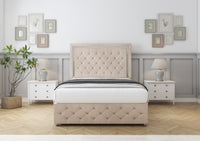 Sofia Chrome Divan Bed