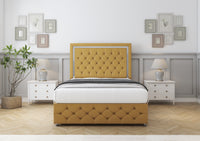 Sofia Chrome Divan Bed