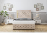 Sofia Gold Divan Bed