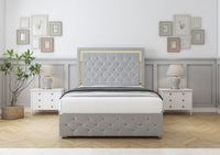 Sofia Gold Divan Bed