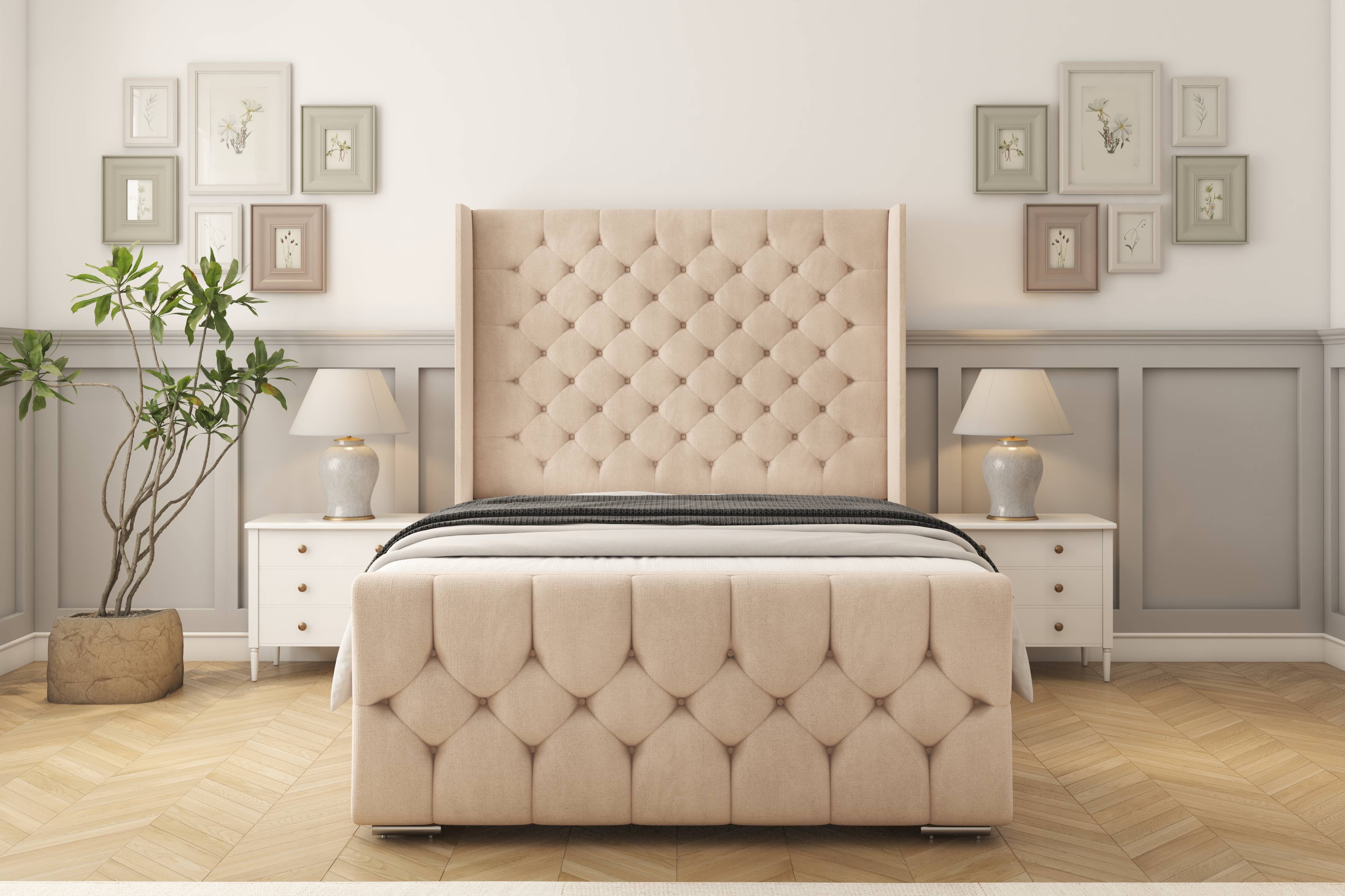Monte Carlo bed frame
